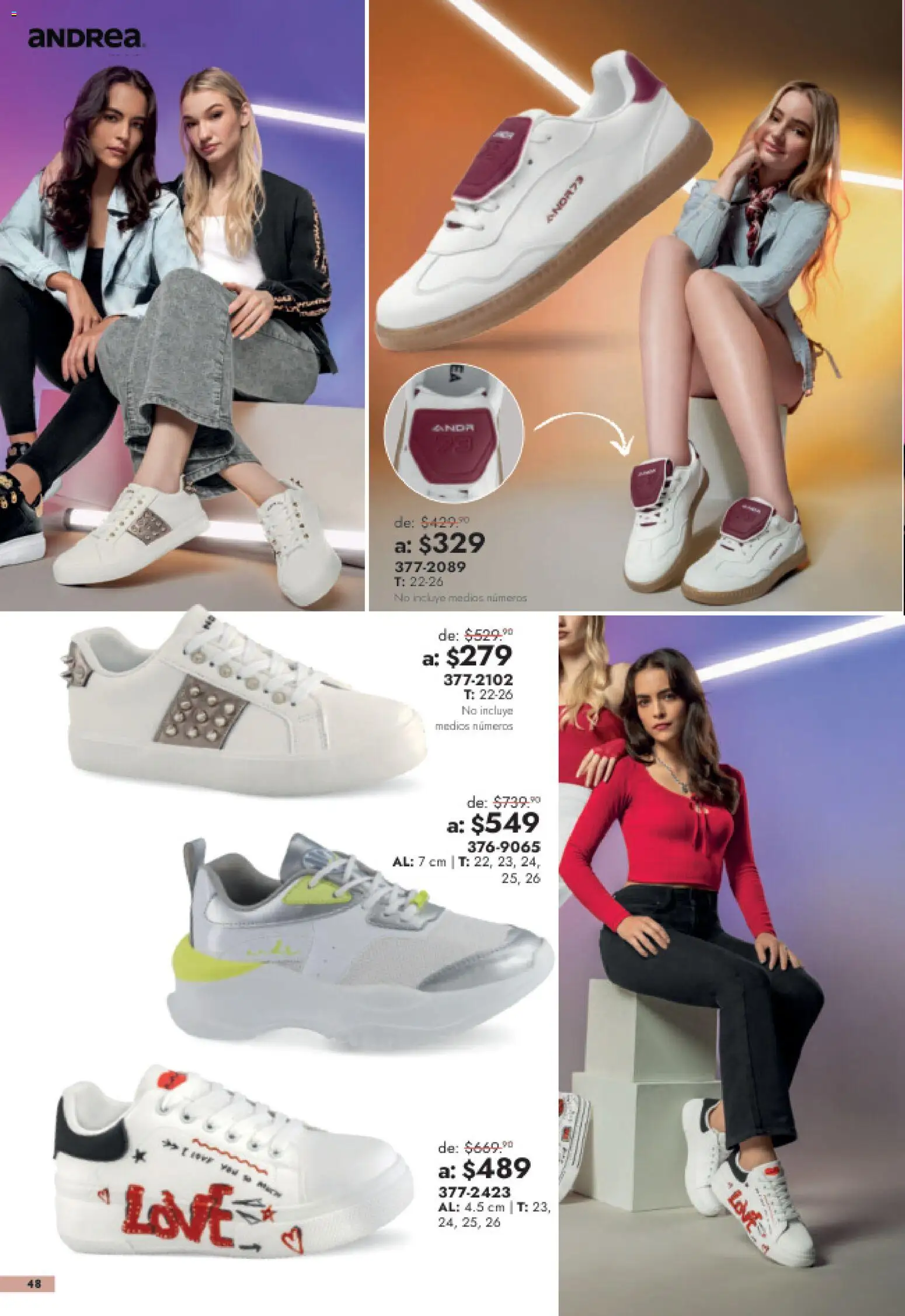 Vista previa las ofertas de la tienda Andrea - Andrea catálogo Outlet desde el 26/07/2026 