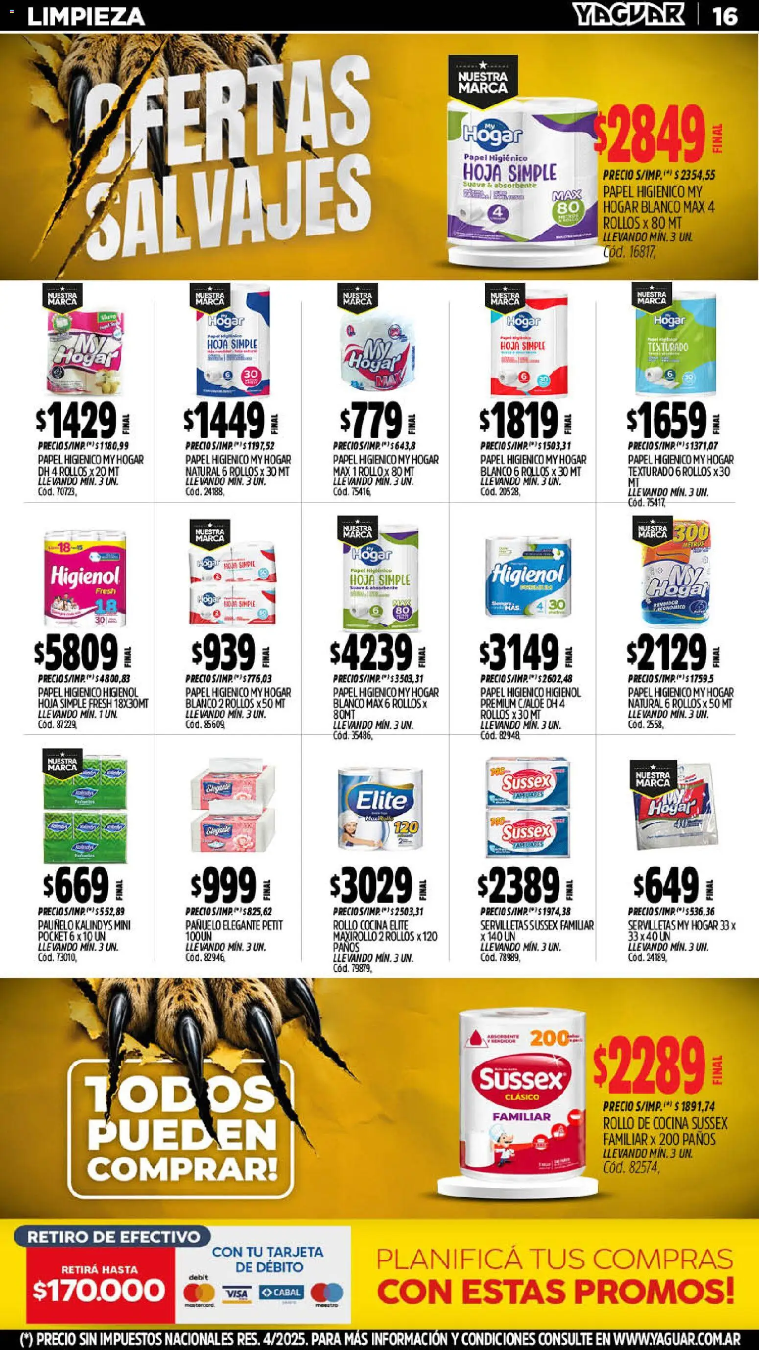 Vista previa del folleto de la tienda Yaguar válido desde el 10/08/2026 