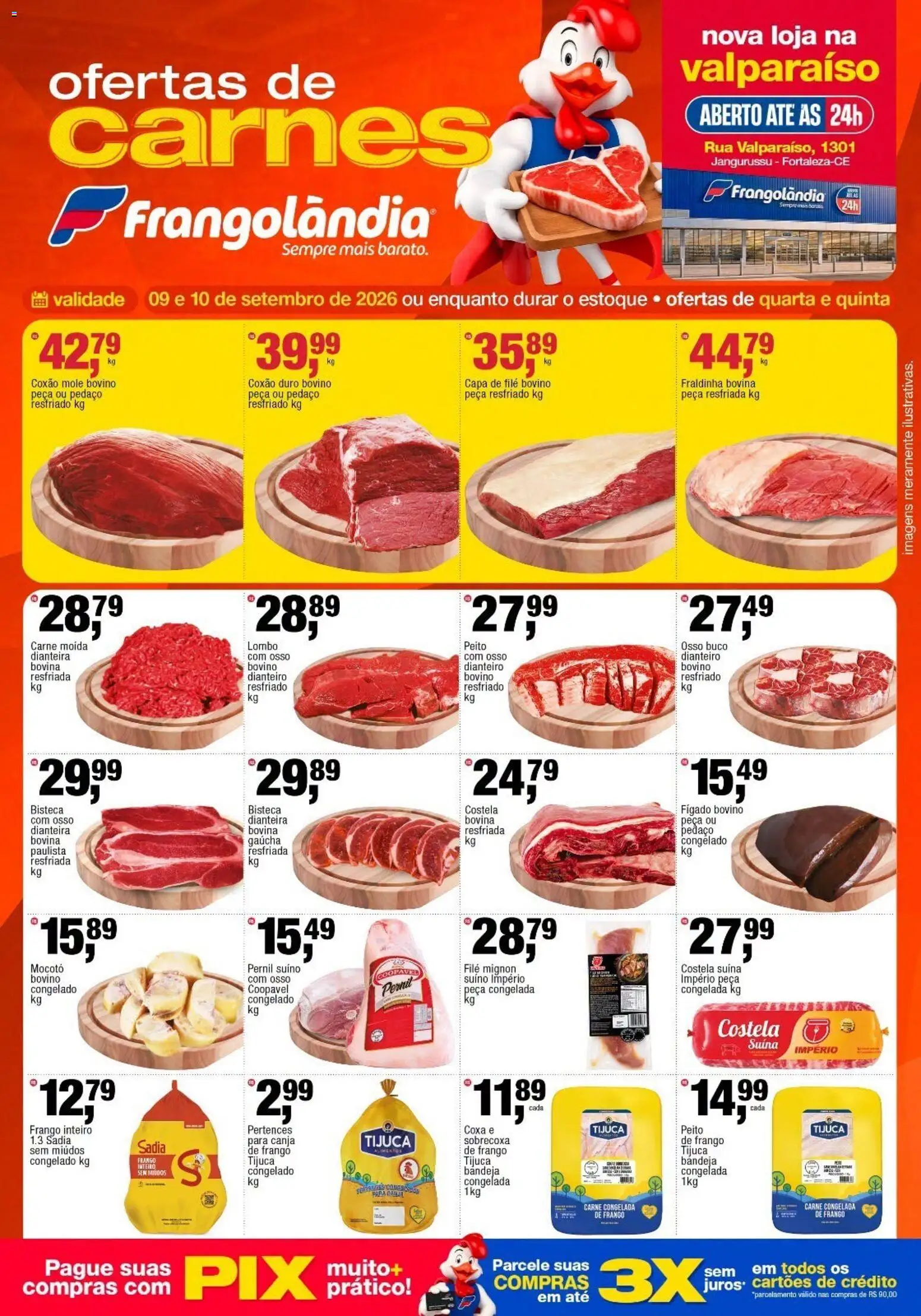 Pré-Visualização do folheto "Frangolândia - Ofertas da semana" da loja Frangolândia válido a partir de 09/09/2026