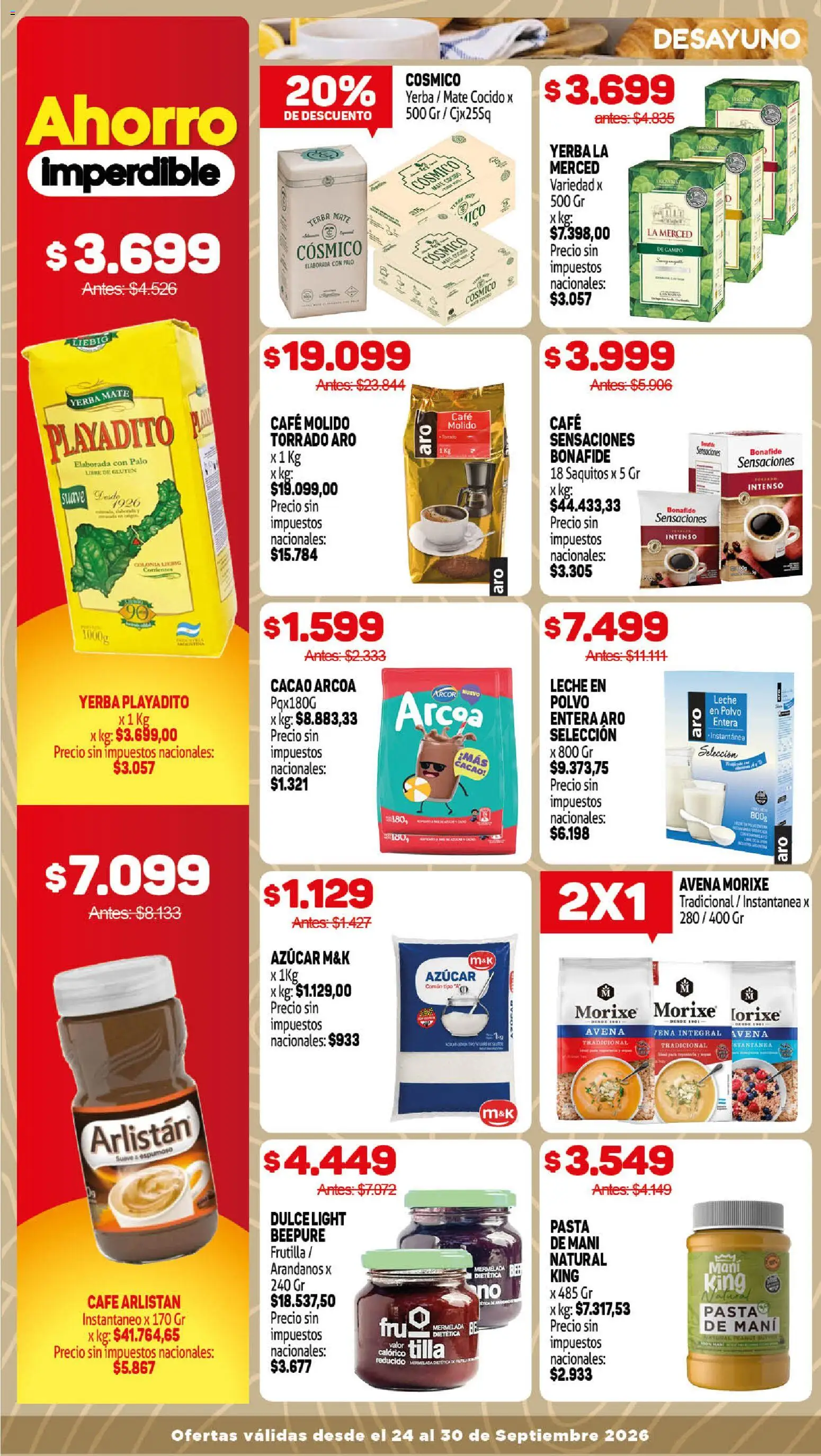 Vista previa del folleto de la tienda Makro válido desde el 24/09/2026 