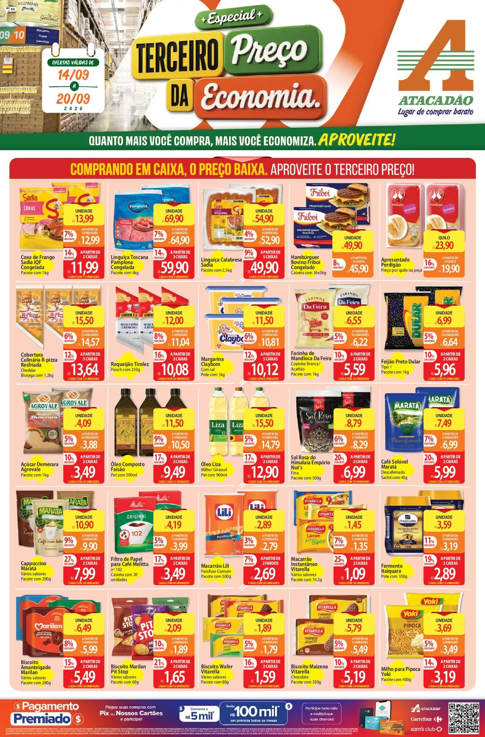 Pré-Visualização do folheto "Atacadão ofertas - BA" da loja Atacadão válido a partir de 14/09/2026