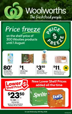 Preview of catalogue Woolworths catalogue WA from shop Woolworths valid 13/05/2026