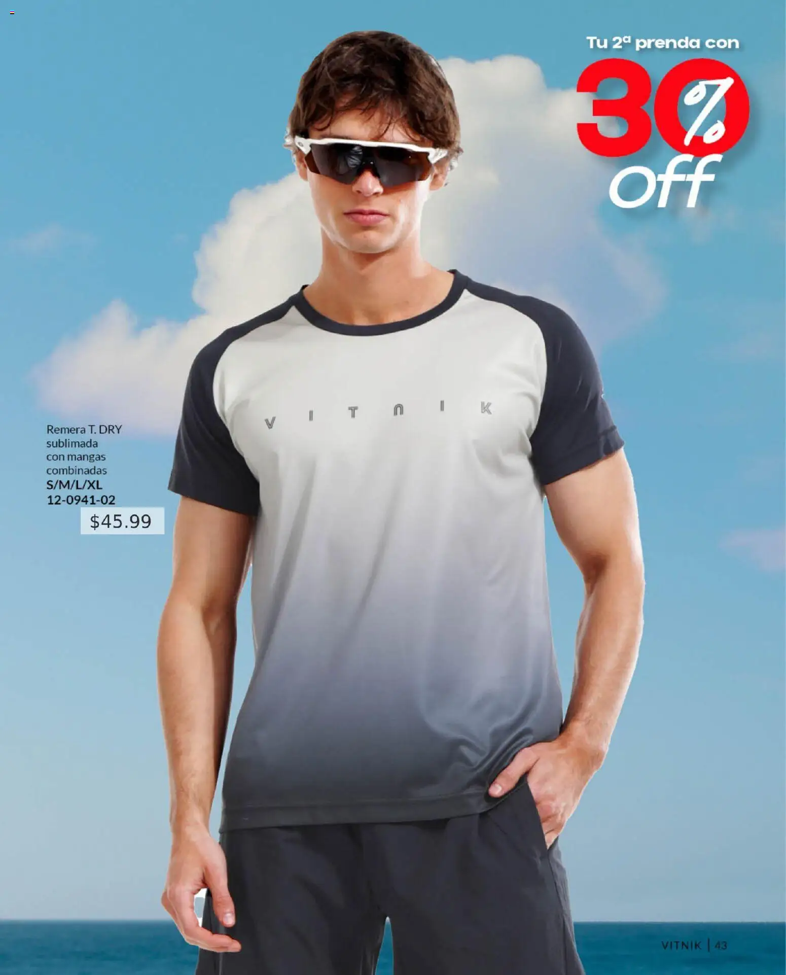 Vista previa del folleto de la tienda Vitnik válido desde el 01/01/2026 - Remera
