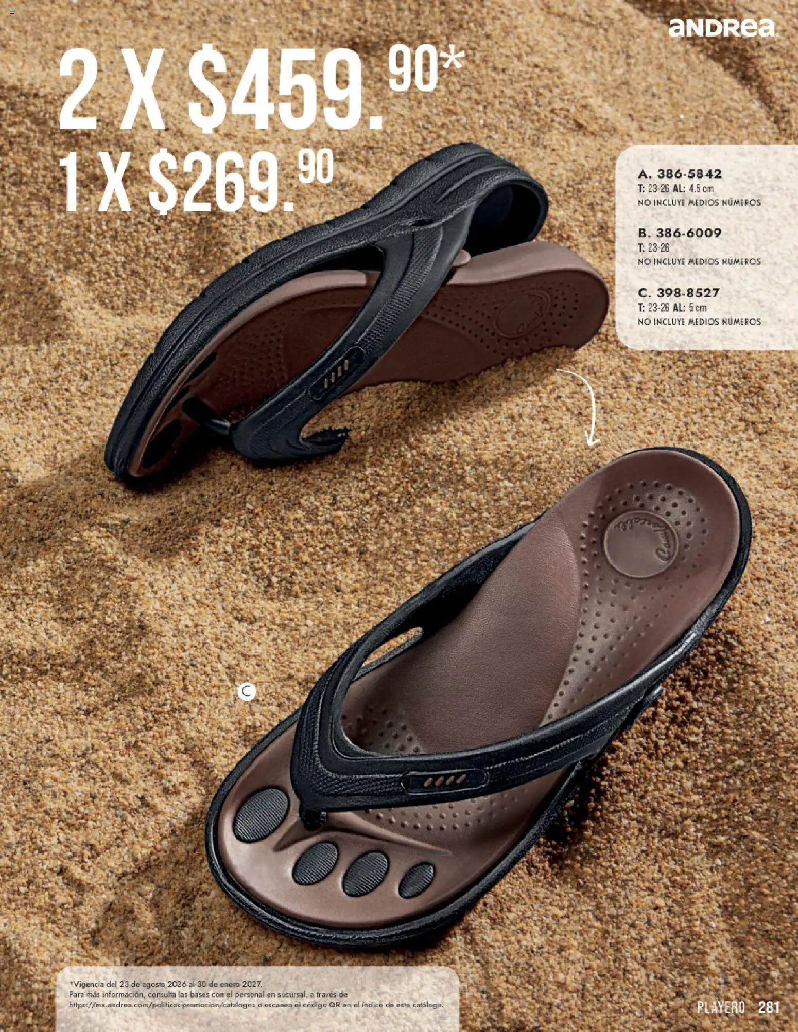 Vista previa las ofertas de la tienda Andrea - Andrea catálogo Otoño Invierno desde el 23/08/2026 