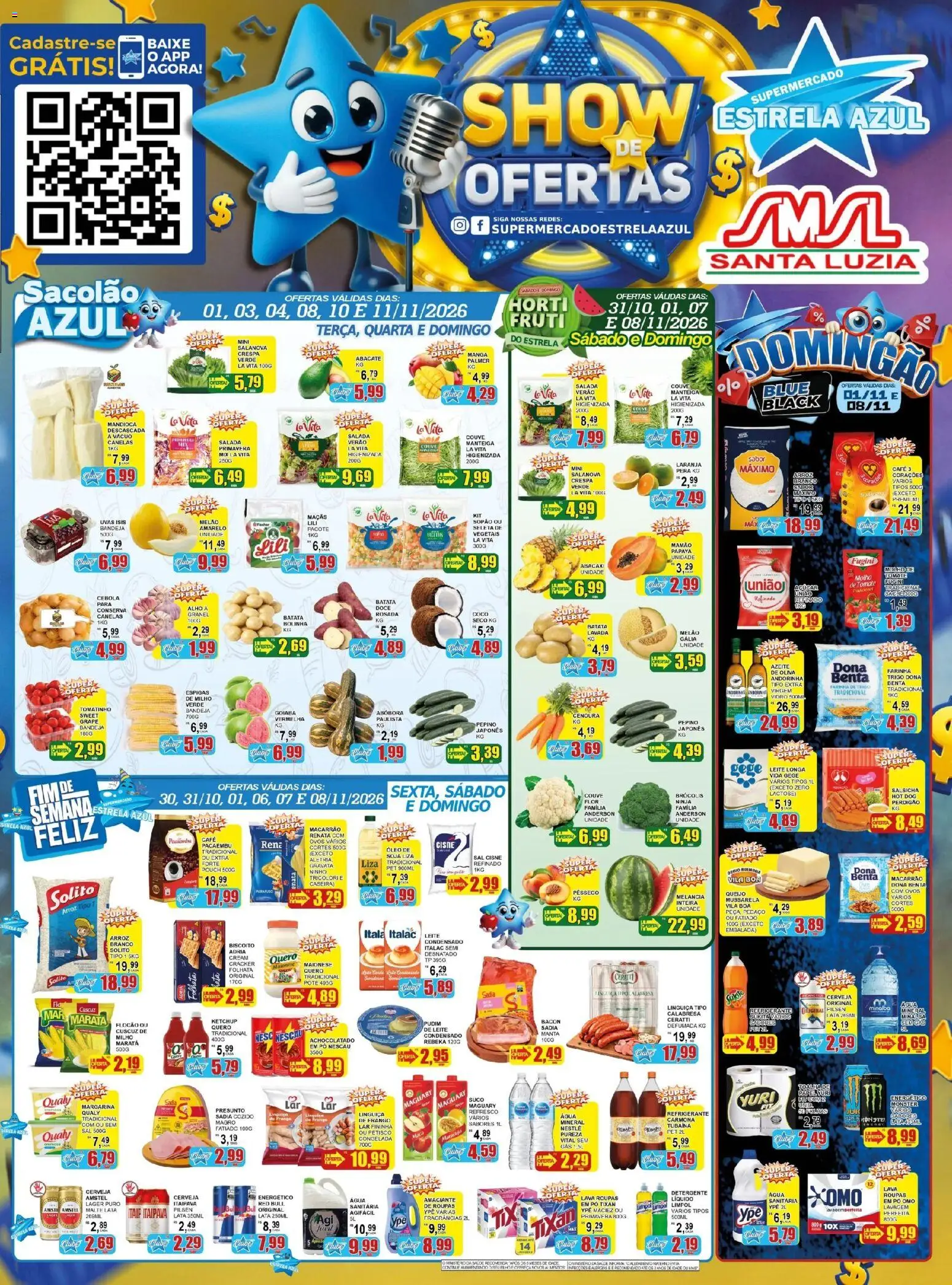 Pré-Visualização do folheto "Estrela Azul - Ofertas da semana" da loja Estrela Azul válido a partir de 29/10/2026