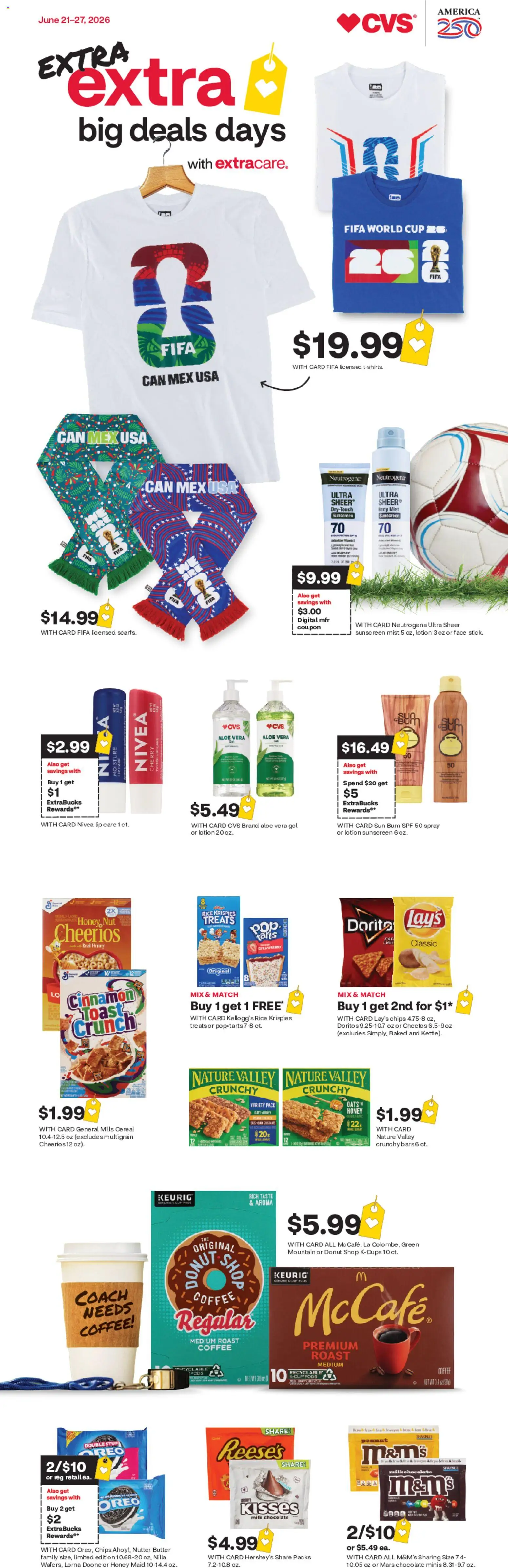 Ad Preview of CVS Pharmacy CVS Pharmacy Weekly Ad - MA from 06/21/2026