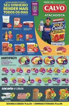 Pré-Visualização do folheto "Calvo Atacadista - Ofertas da semana" da loja Calvo Atacadista válido a partir de 27/07/2026