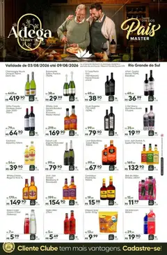 Pré-Visualização do folheto "Master ofertas Adega" da loja Master válido a partir de 03/08/2026
