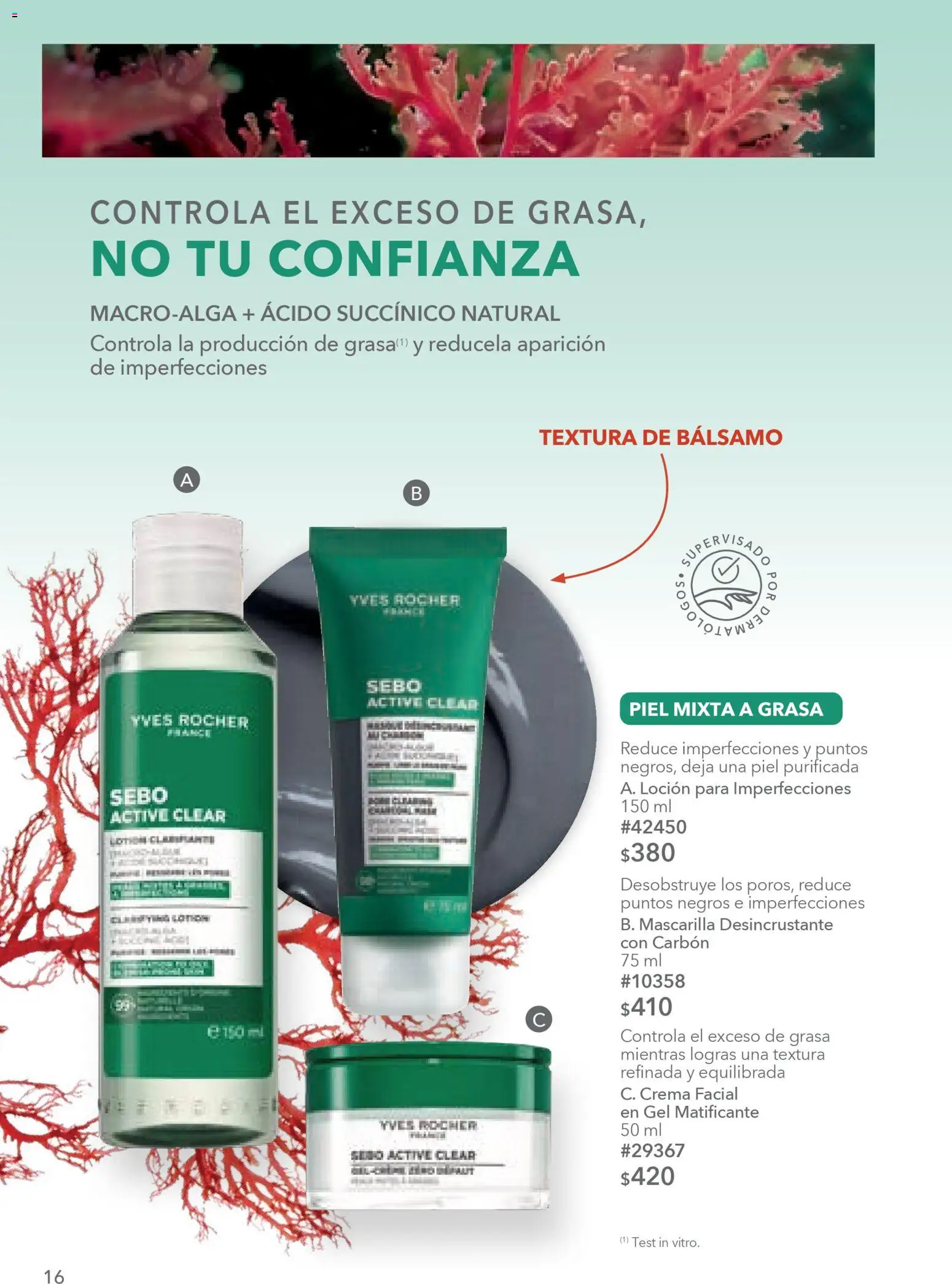 Vista previa las ofertas de la tienda Yves Rocher - Campaña 4 2026 desde el 03/03/2026 - Crema, Mascarilla, Loción, Bálsamo, Crema facial