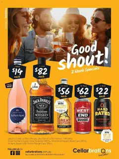 Preview of catalogue Cellarbrations catalogue Aldgate from shop Cellarbrations valid 05/10/2026