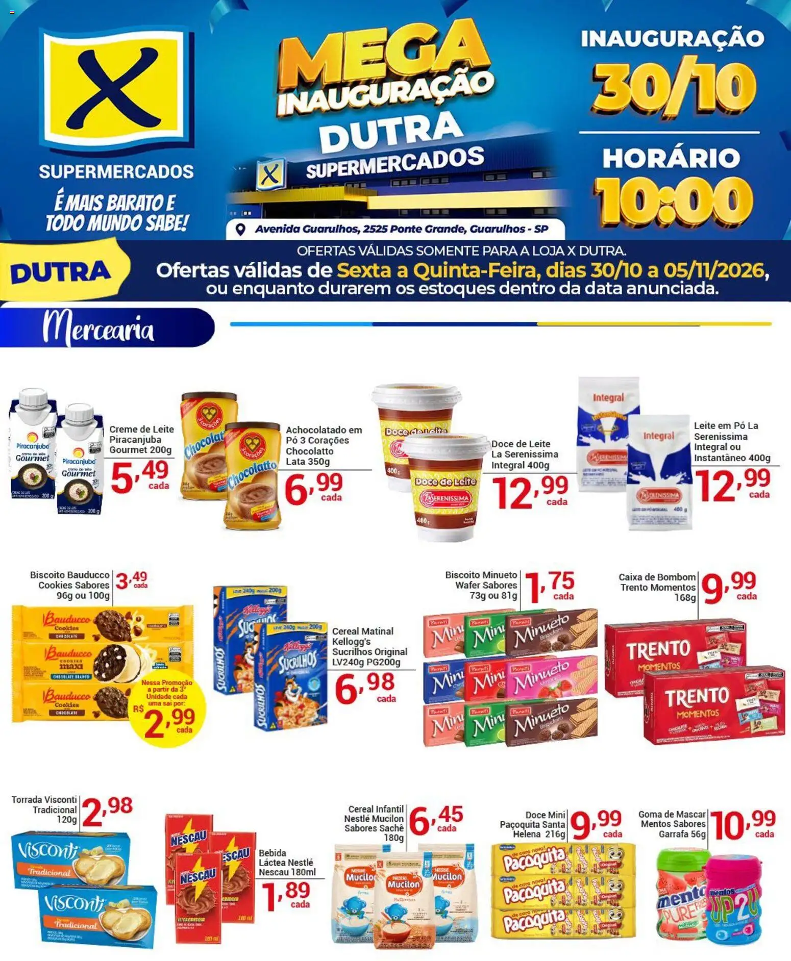 Ofertas X Supermercados até 05/11/2026. - Página 1