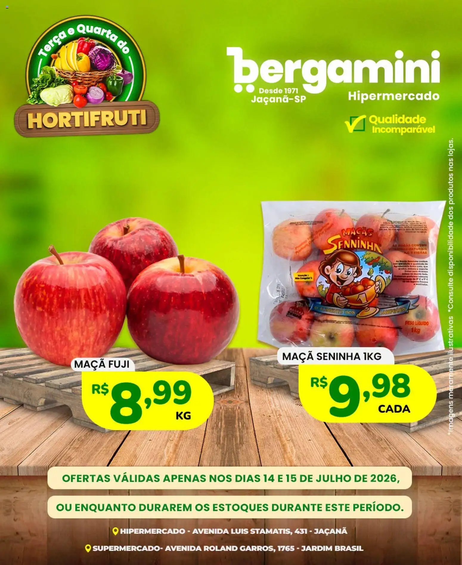 Ofertas Supermercado Bergamini ofertas Hortifruti até 15/07/2026. - Página 9