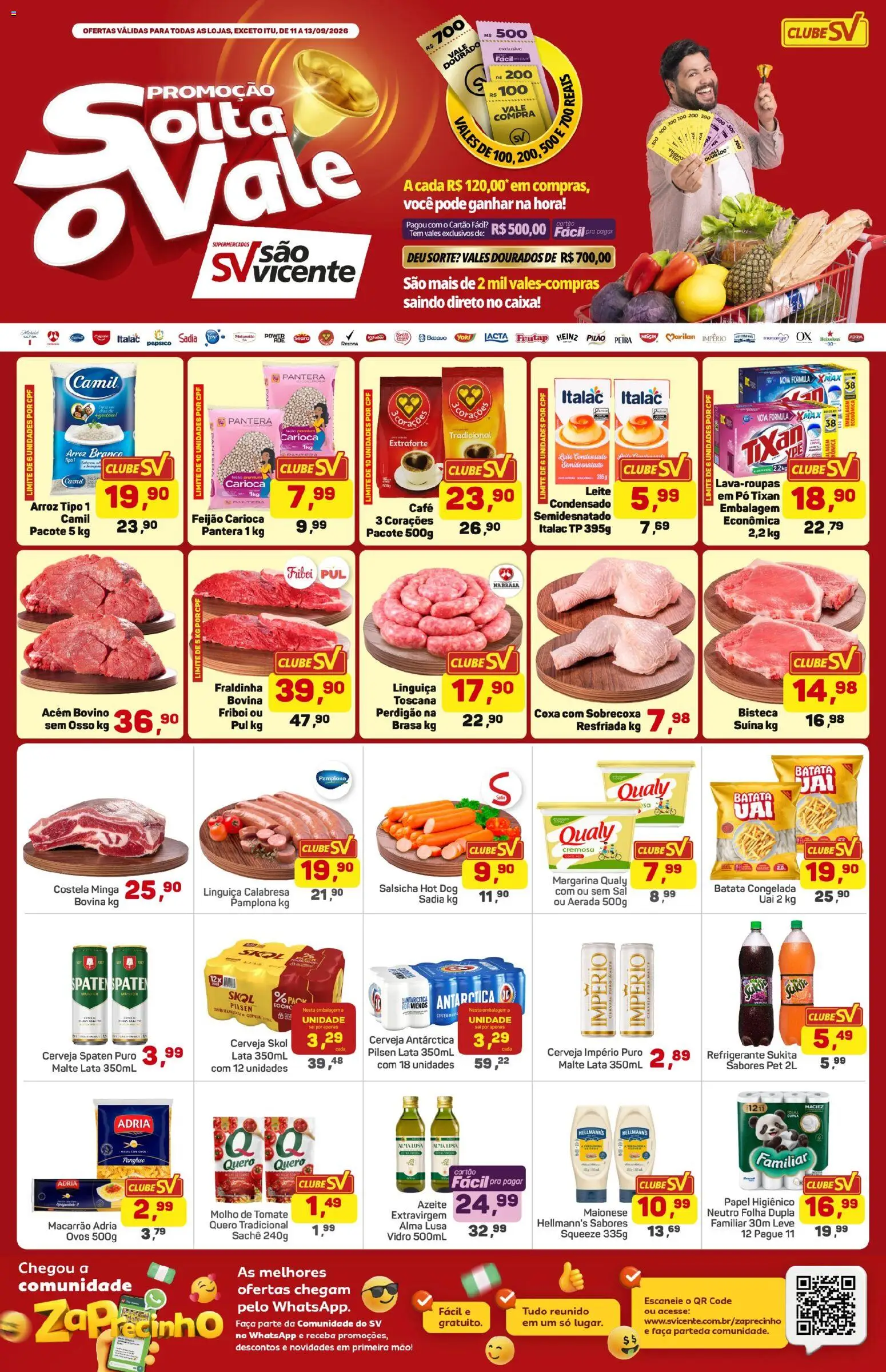 Ofertas Supermercados São Vicente até 13/09/2026. - Página 1
