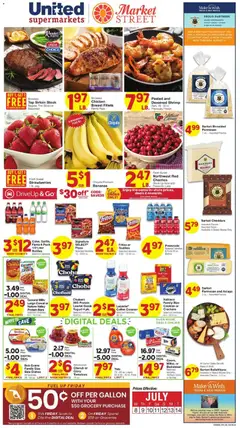 Ad Preview of United Supermarkets United Supermarkets Weekly Ad from 07/08/2026