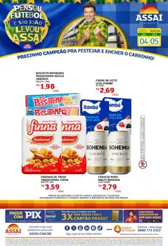 Pré-Visualização do folheto "Assaí Atacadista ofertas - CE" da loja Assaí Atacadista válido a partir de 04/06/2026