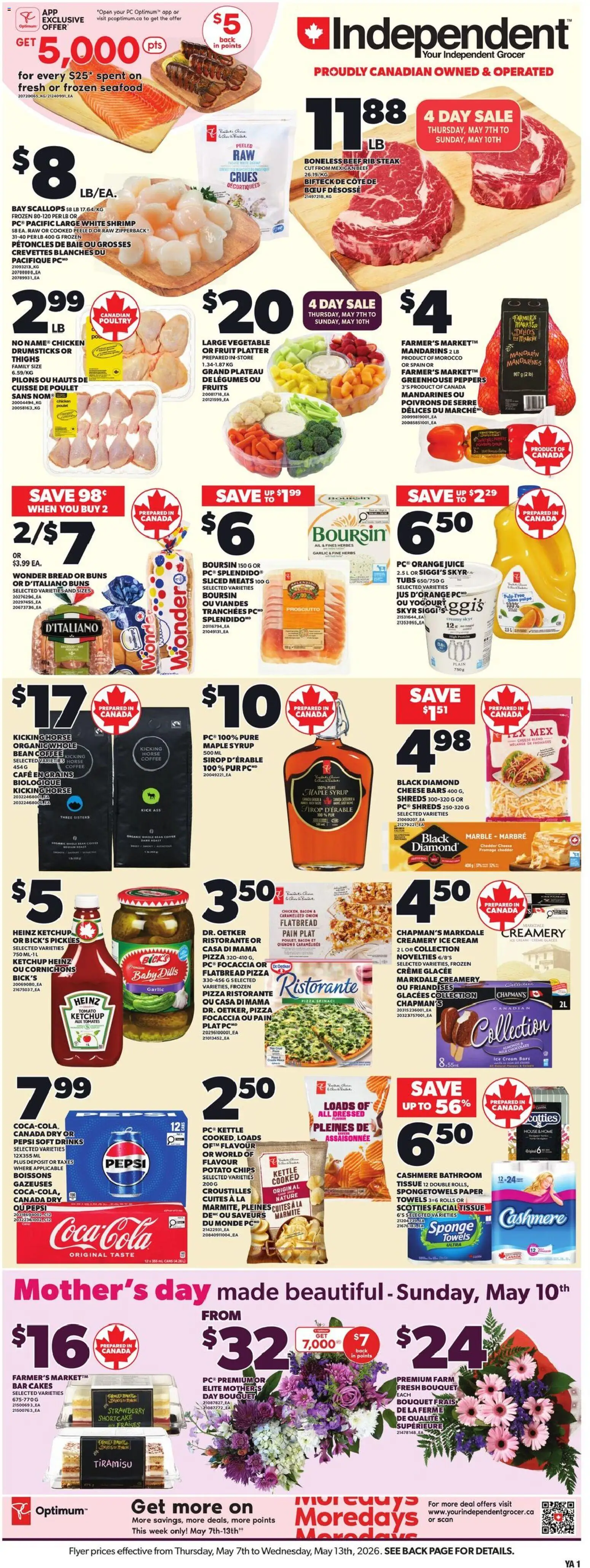Preview of leaflet Independent Grocer flyer - NS from shop Independent Grocer is valid from May 07, 2026