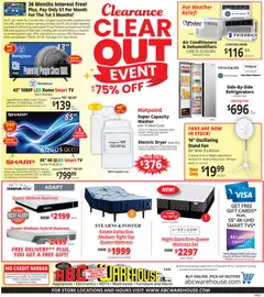 Ad Preview of ABC Warehouse ABC Warehouse Weekly Ad from 07/26/2026