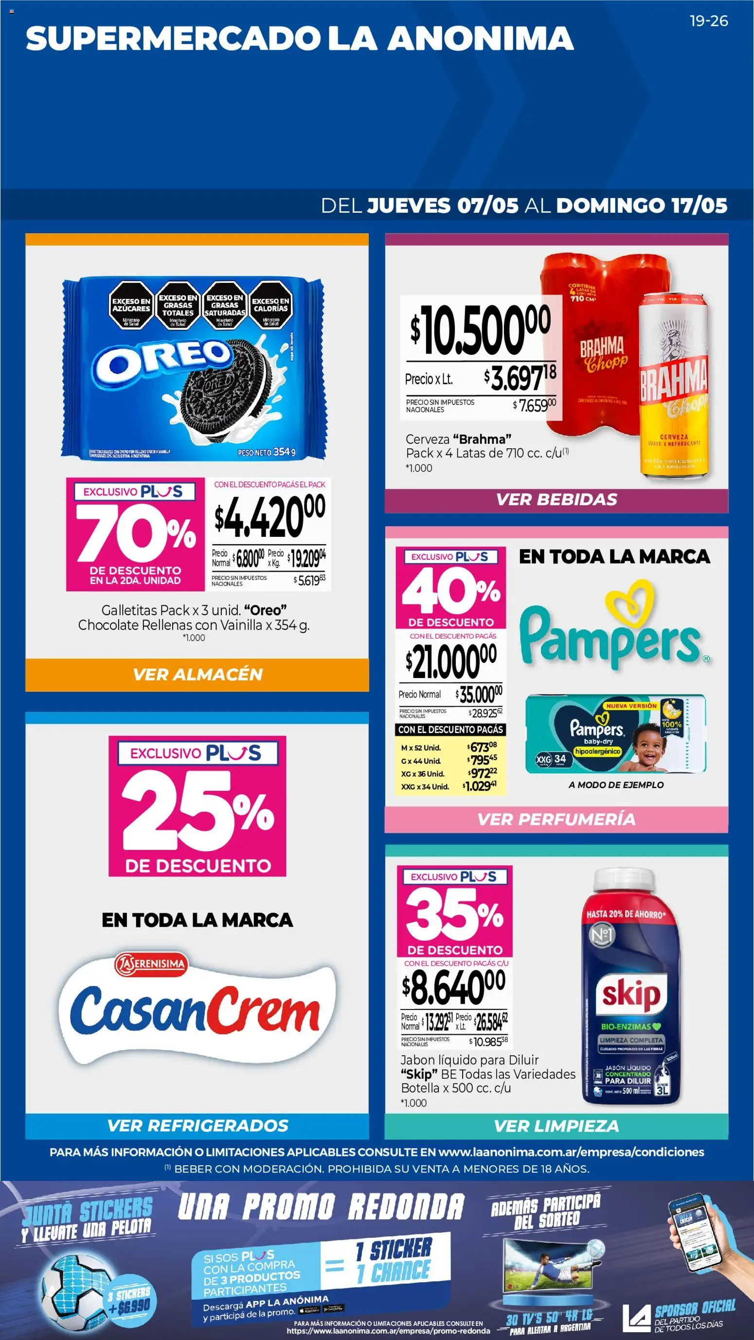 Vista previa del folleto de la tienda La Anonima válido desde el 07/05/2026 
