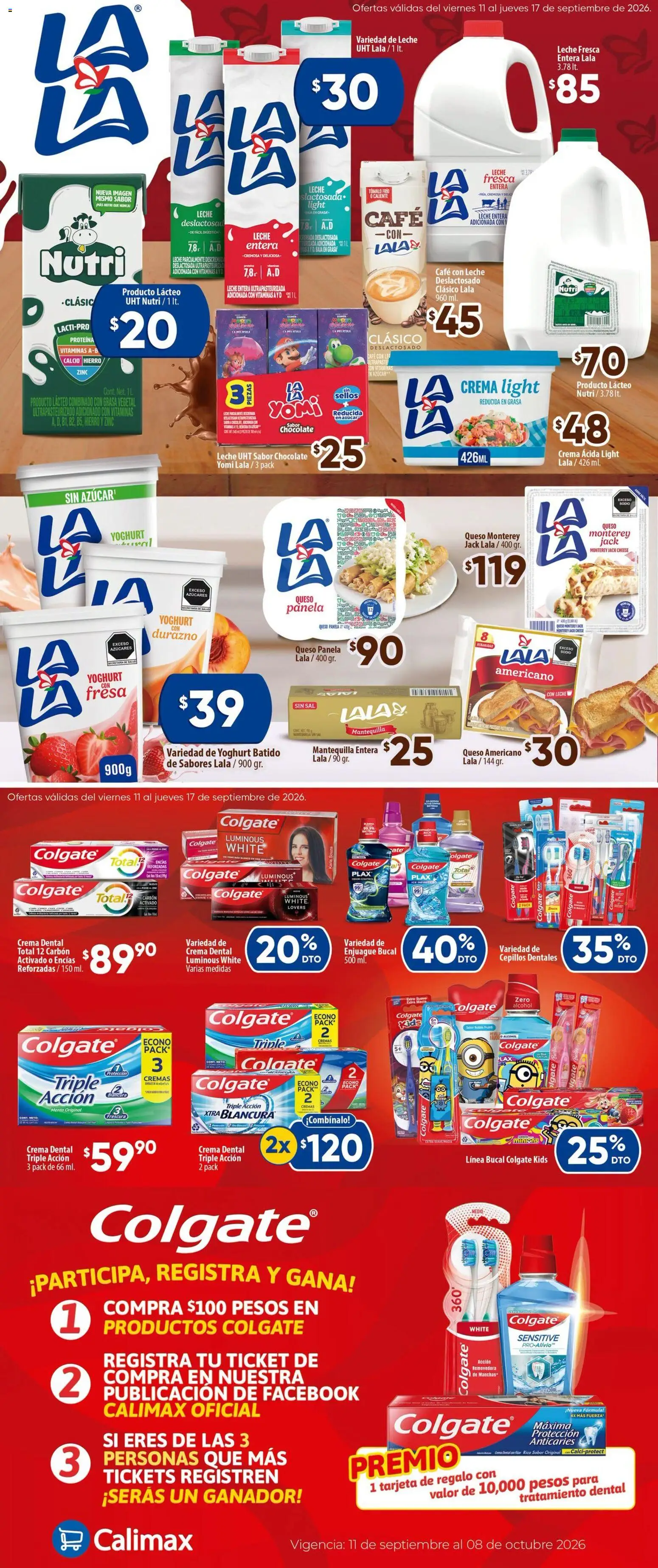Vista previa las ofertas de la tienda Calimax - Calimax folleto desde el 11/09/2026 
