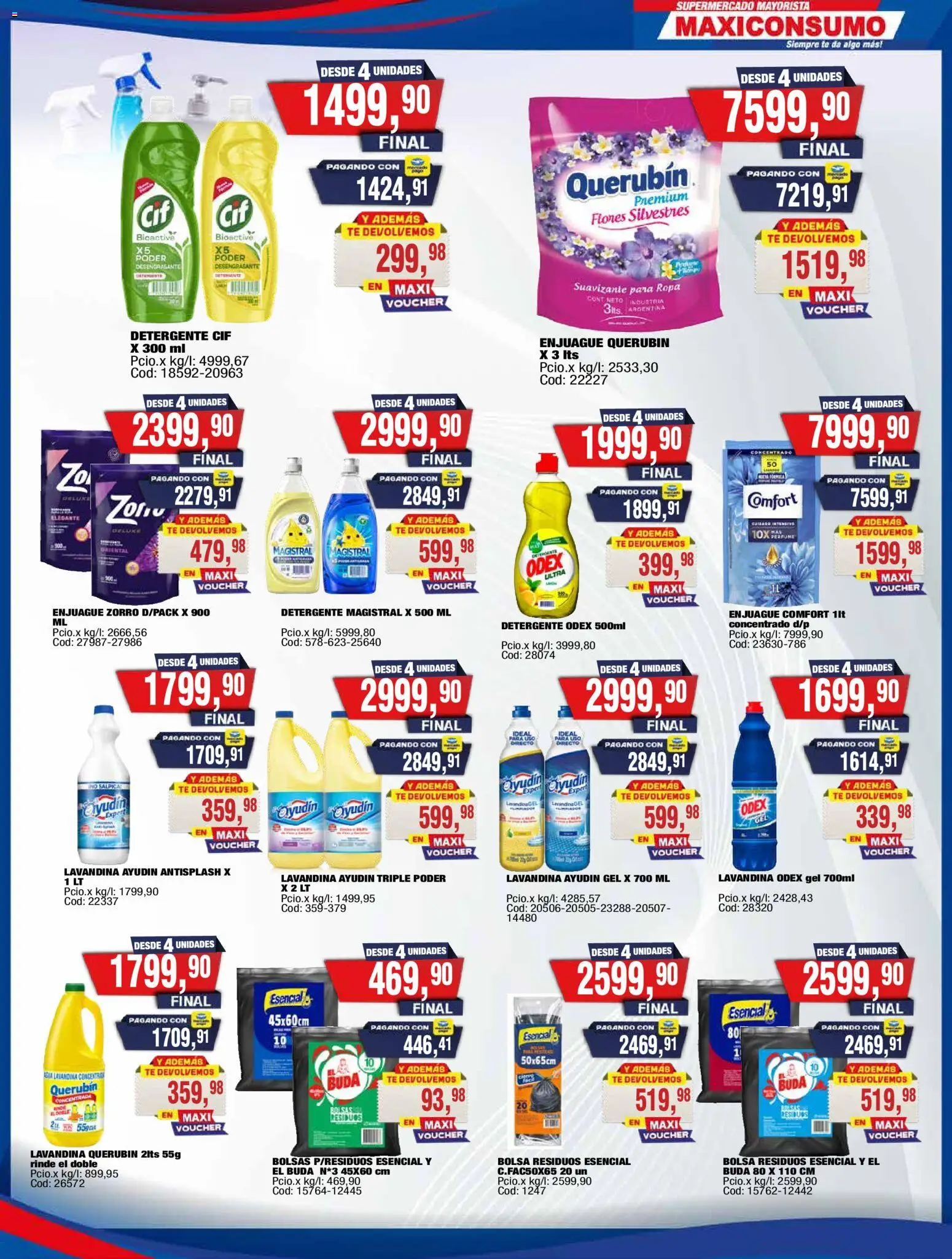 Vista previa del folleto de la tienda Maxiconsumo válido desde el 05/10/2026 