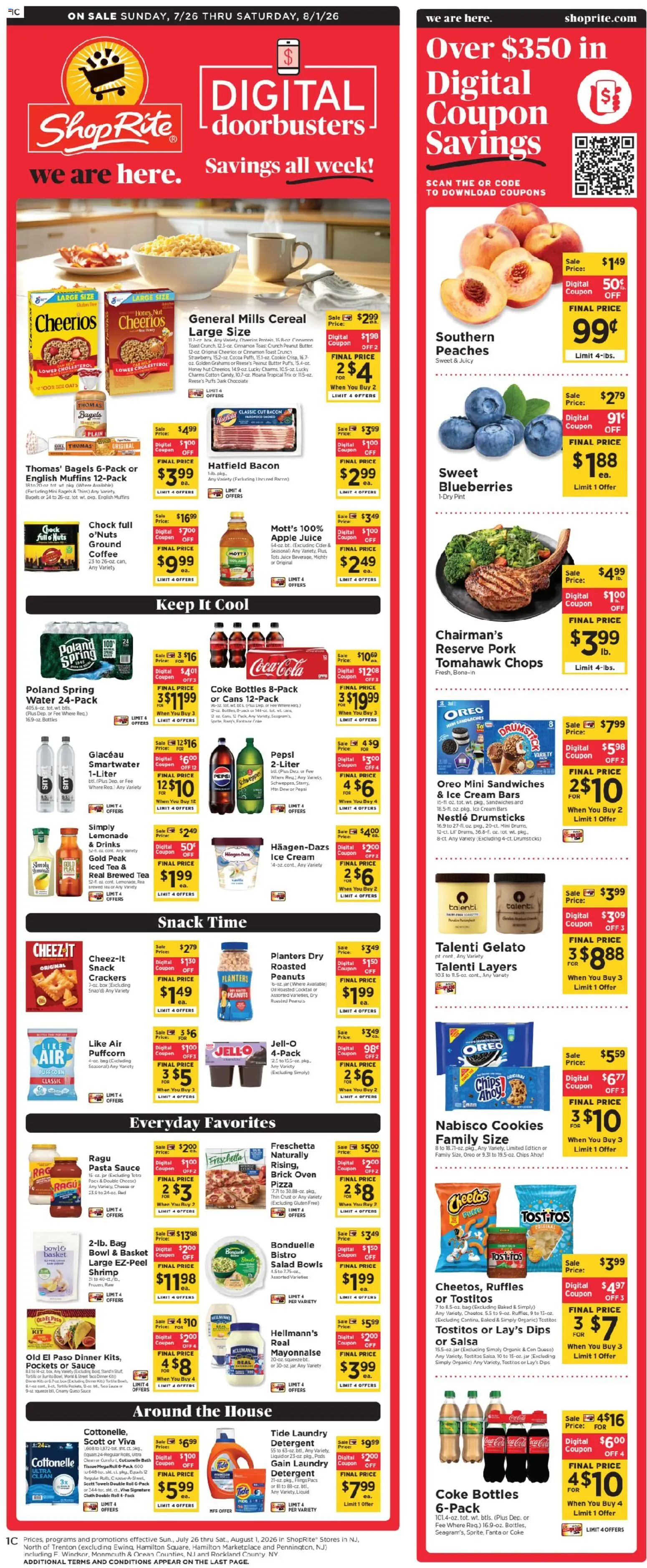 Ad Preview of ShopRite ShopRite Weekly Ad from 07/23/2026