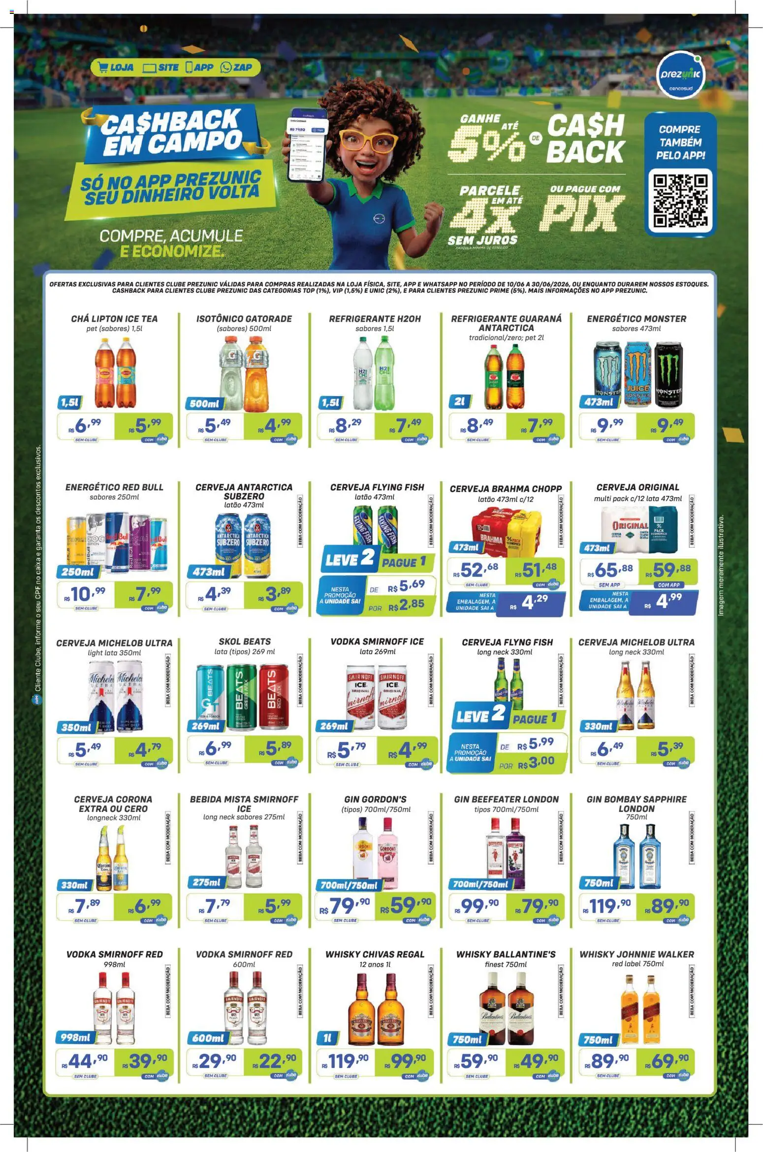 Pré-Visualização do folheto "Prezunic ofertas Especial Copa" da loja Prezunic válido a partir de 10/06/2026