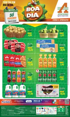 Pré-Visualização do folheto "Atacadão ofertas - PE" da loja Atacadão válido a partir de 26/07/2026