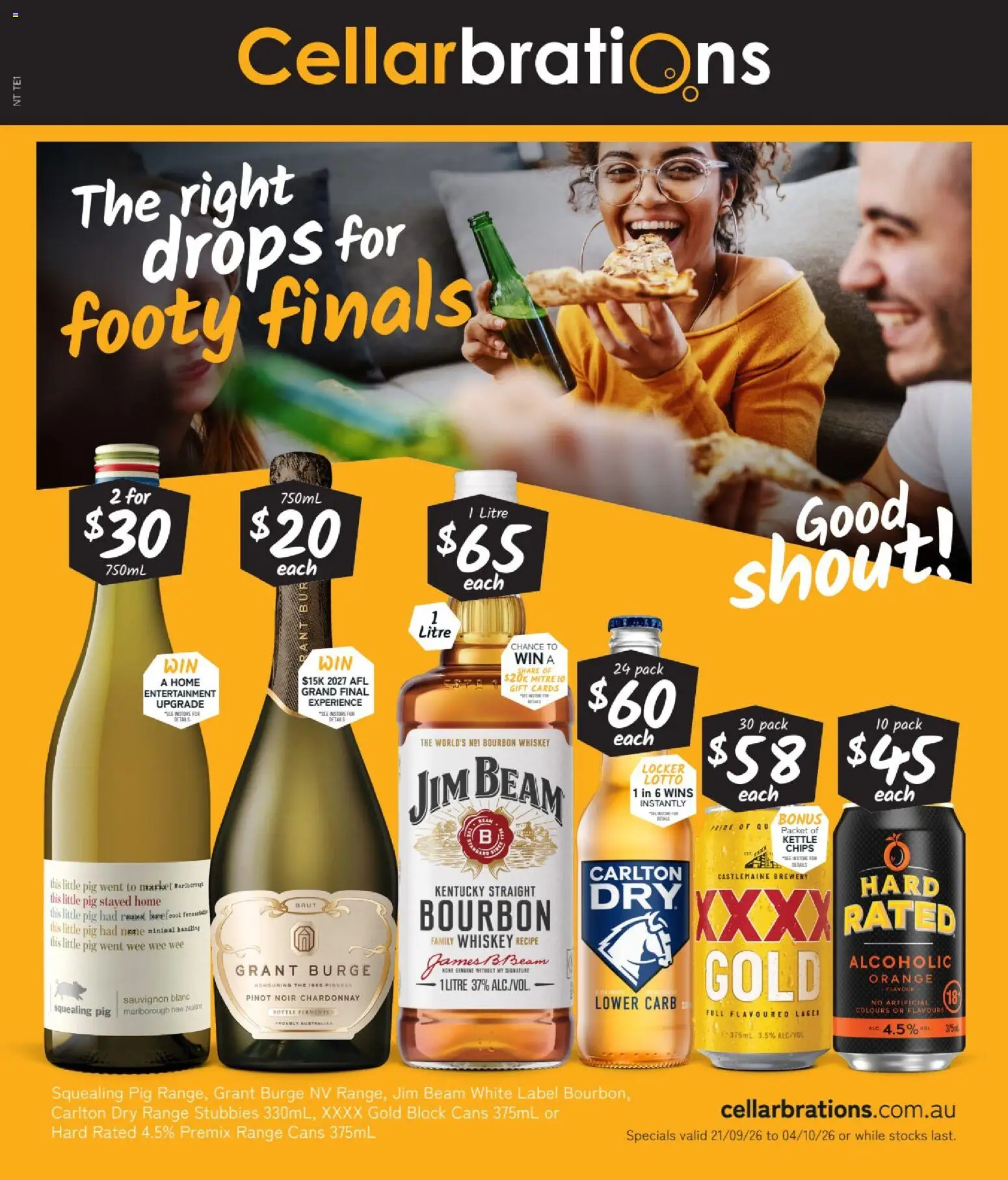 Preview of catalogue Cellarbrations catalogue BERRIMAH from shop Cellarbrations valid 21/09/2026