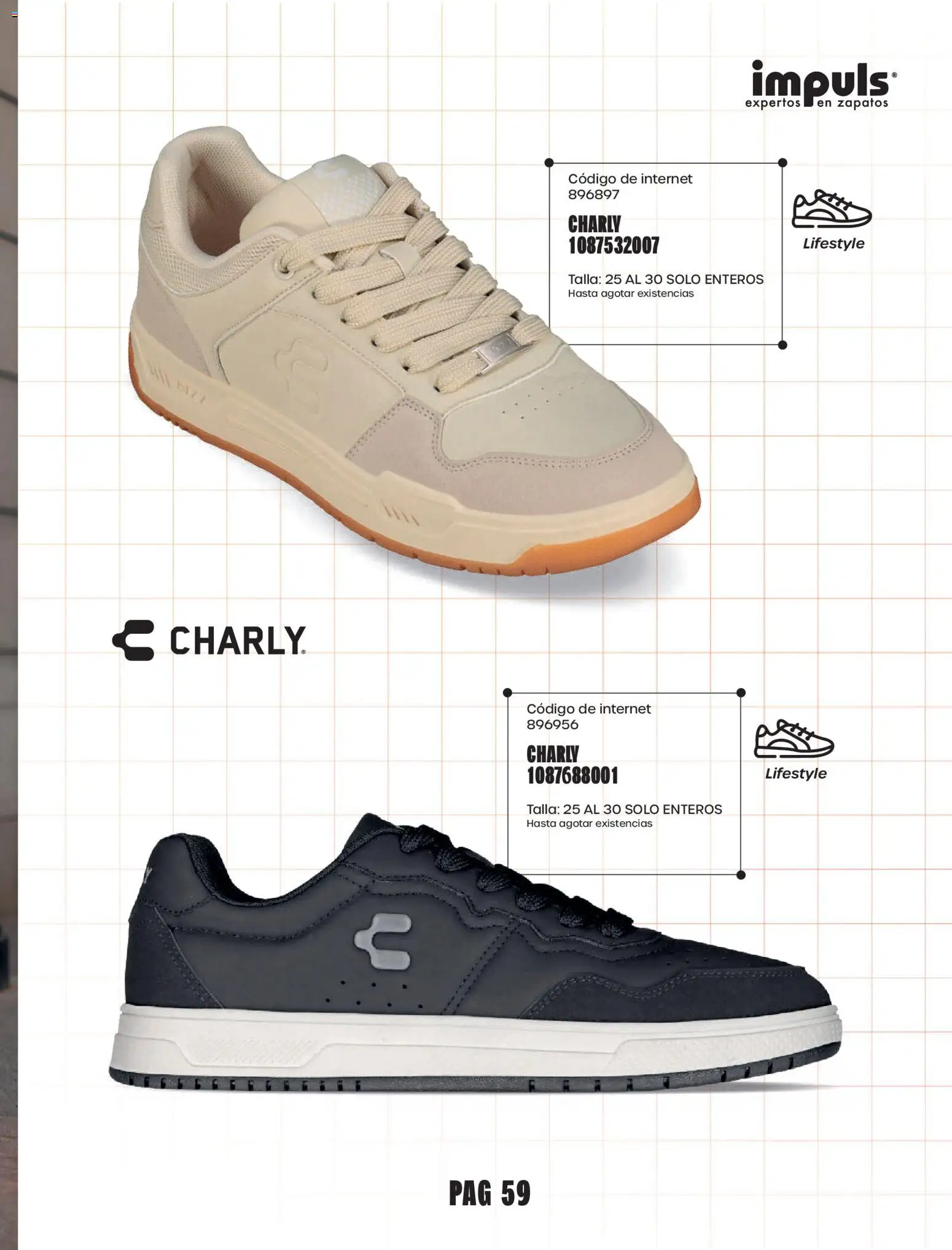 Vista previa las ofertas de la tienda Impuls - Impuls catálogo Urban Sport desde el 01/09/2026 - Zapatos