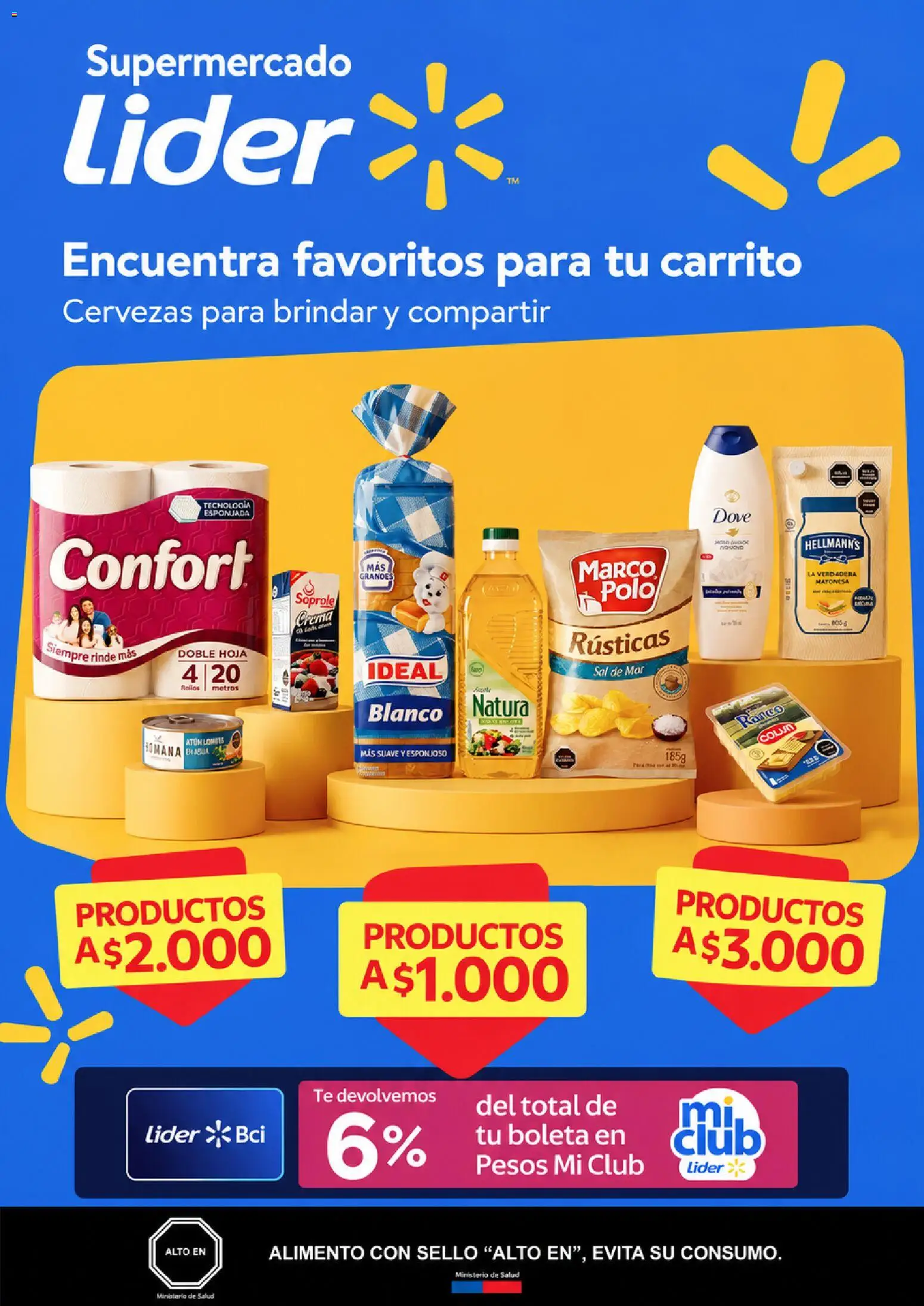 Folleto de la tienda Lider válido desde el 19.10.2026 
