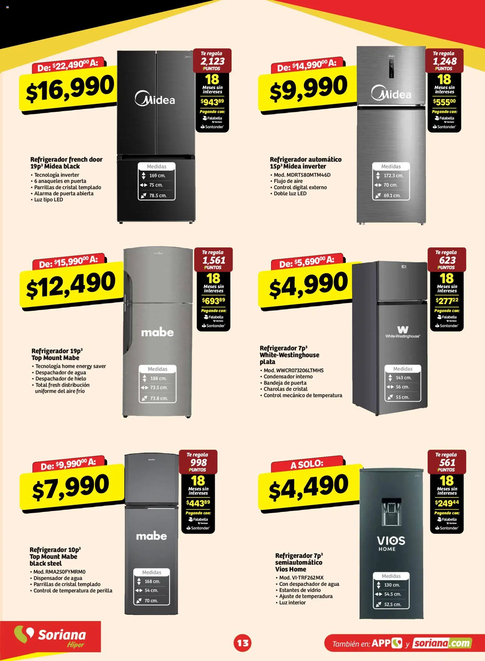 Vista previa las ofertas de la tienda Soriana - Soriana Buen Fest desde el 30/10/2026 