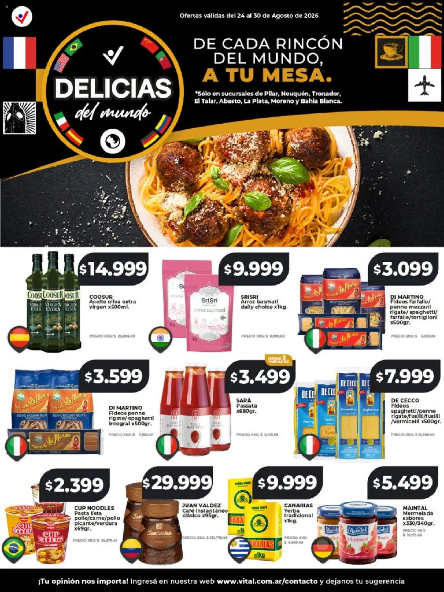 Vista previa del folleto de la tienda Vital válido desde el 24/08/2026 