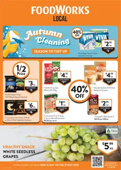 Preview of catalogue Foodworks catalogue SA from shop Foodworks valid 13/05/2026