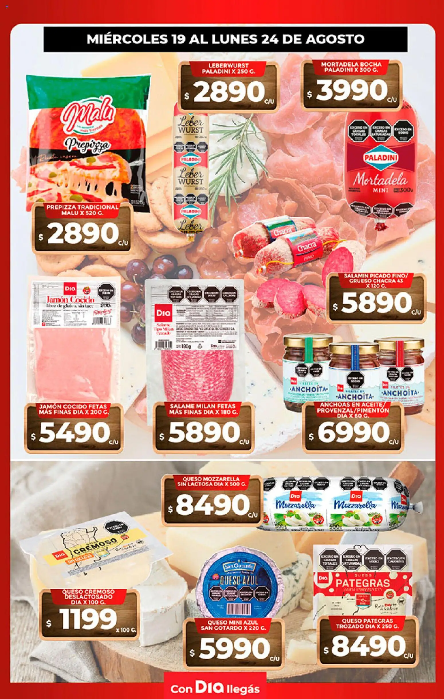 Vista previa del folleto de la tienda Dia válido desde el 19/08/2026 