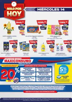 Vista previa del folleto de la tienda Maxiconsumo válido desde el 14/10/2026 