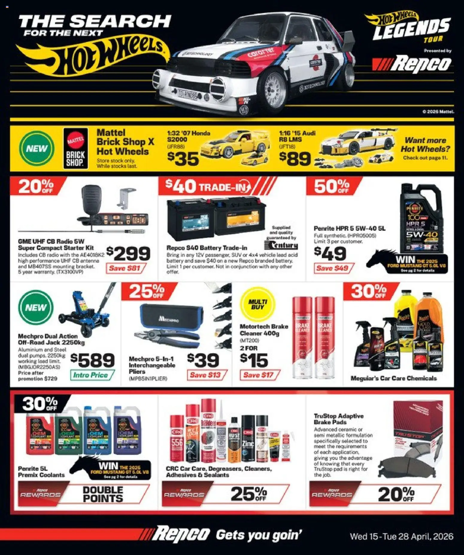 Repco catalogue | mailer valid 15 Apr 2026