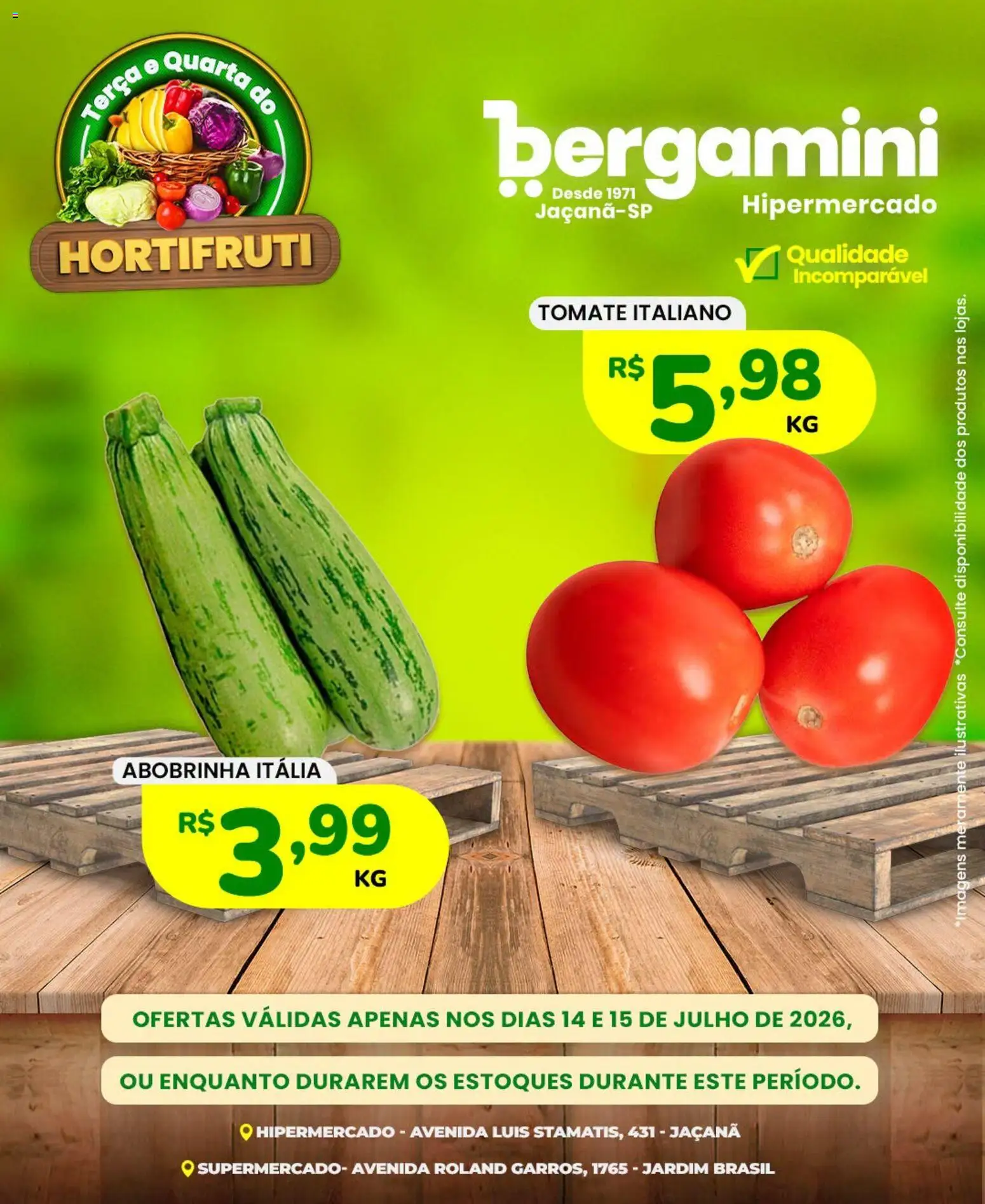 Ofertas Supermercado Bergamini ofertas Hortifruti até 15/07/2026. - Página 2