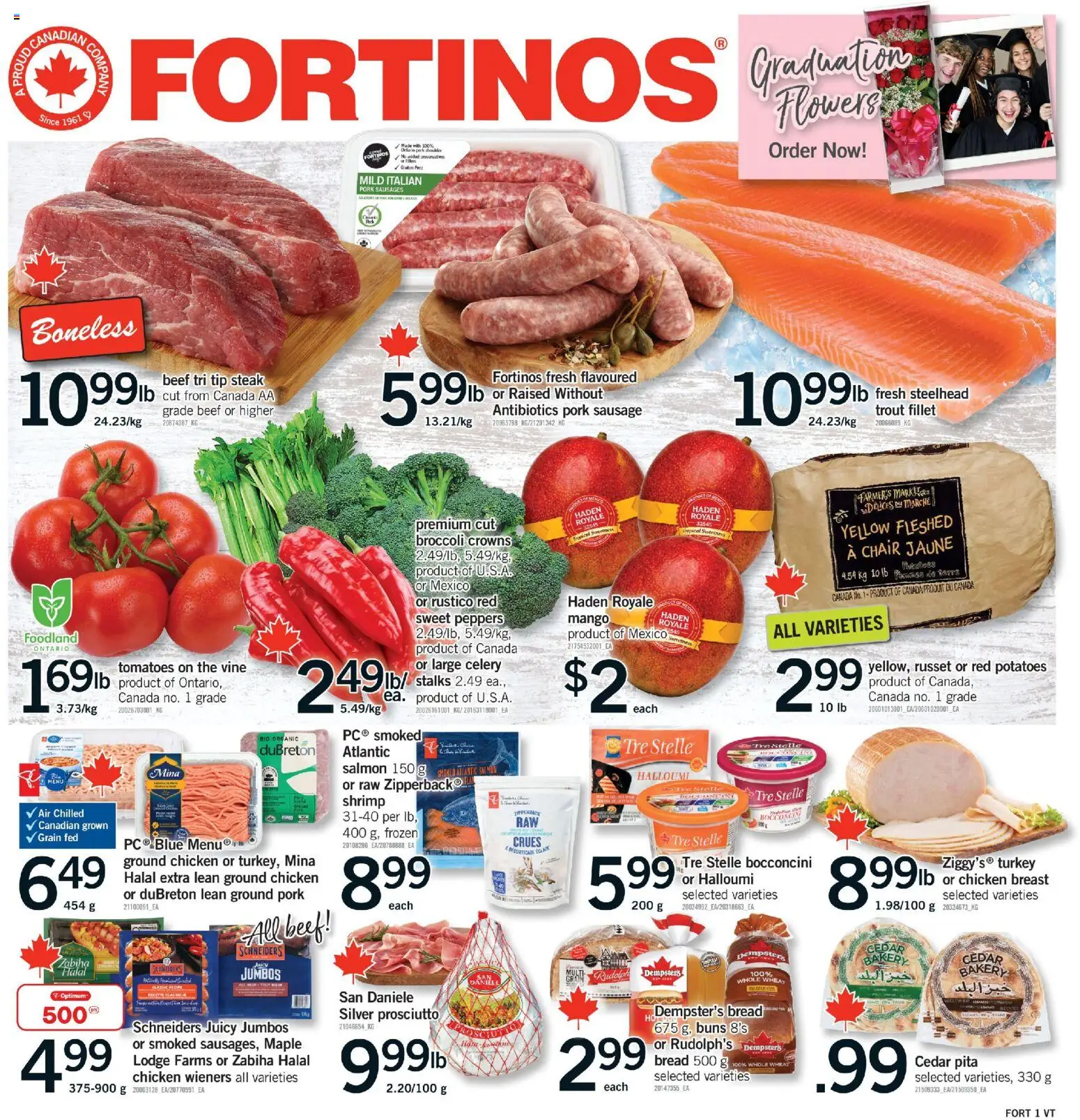 Preview of leaflet Fortinos weekly flyer - Vaughan from shop Fortinos is valid from Jun 04, 2026