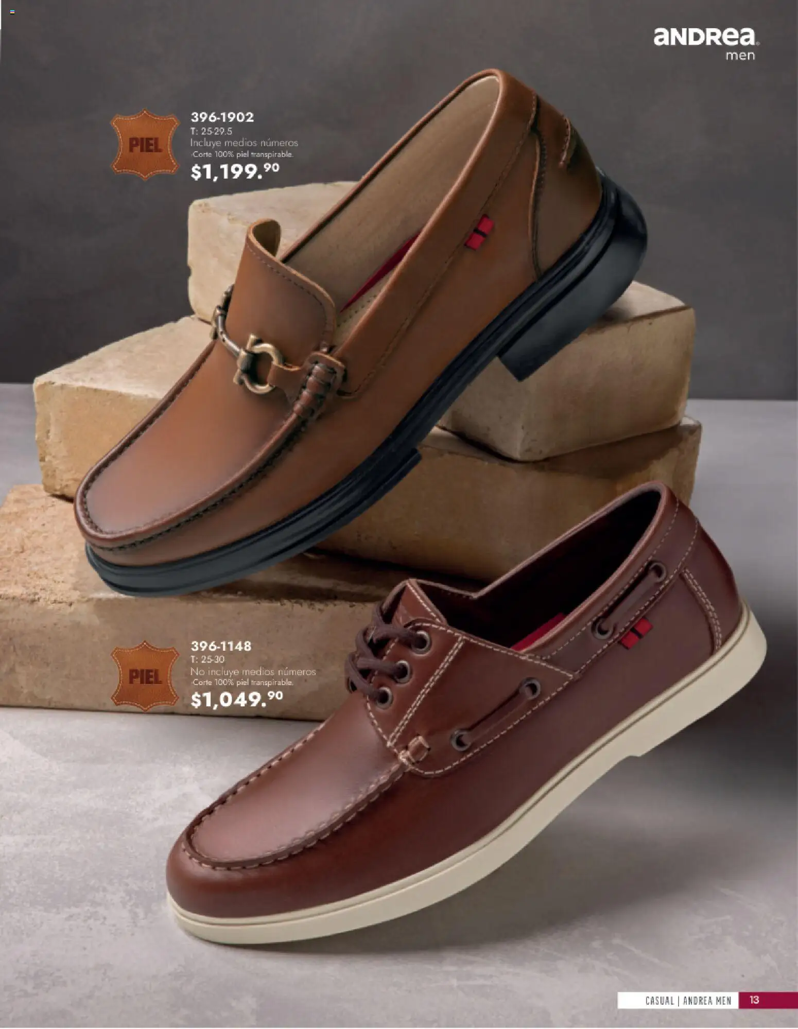 Vista previa las ofertas de la tienda Andrea - Andrea catálogo Calzado Caballero desde el 24/05/2026 