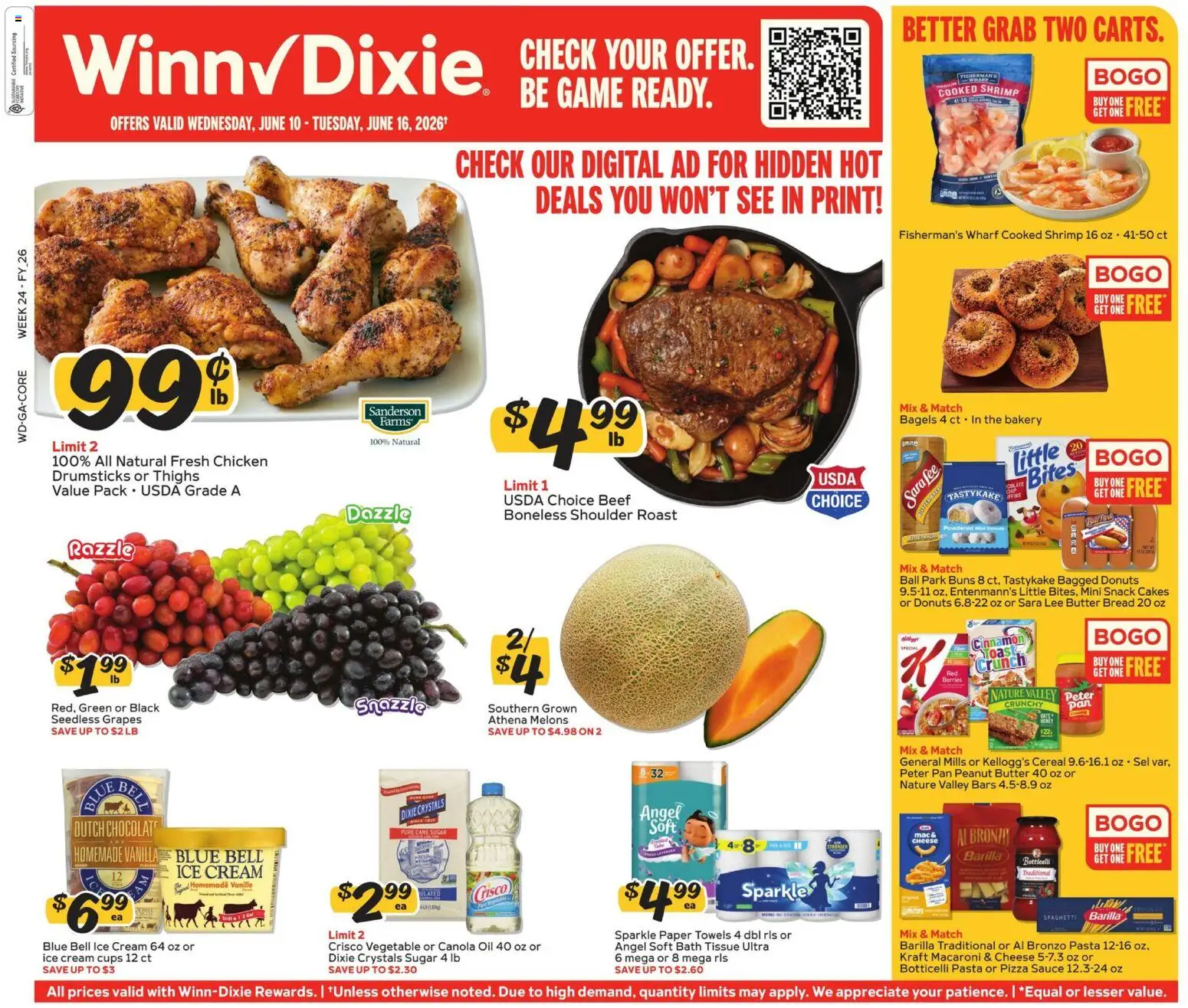 Ad Preview of Winn Dixie Winn Dixie Weekly Ad from 06/10/2026