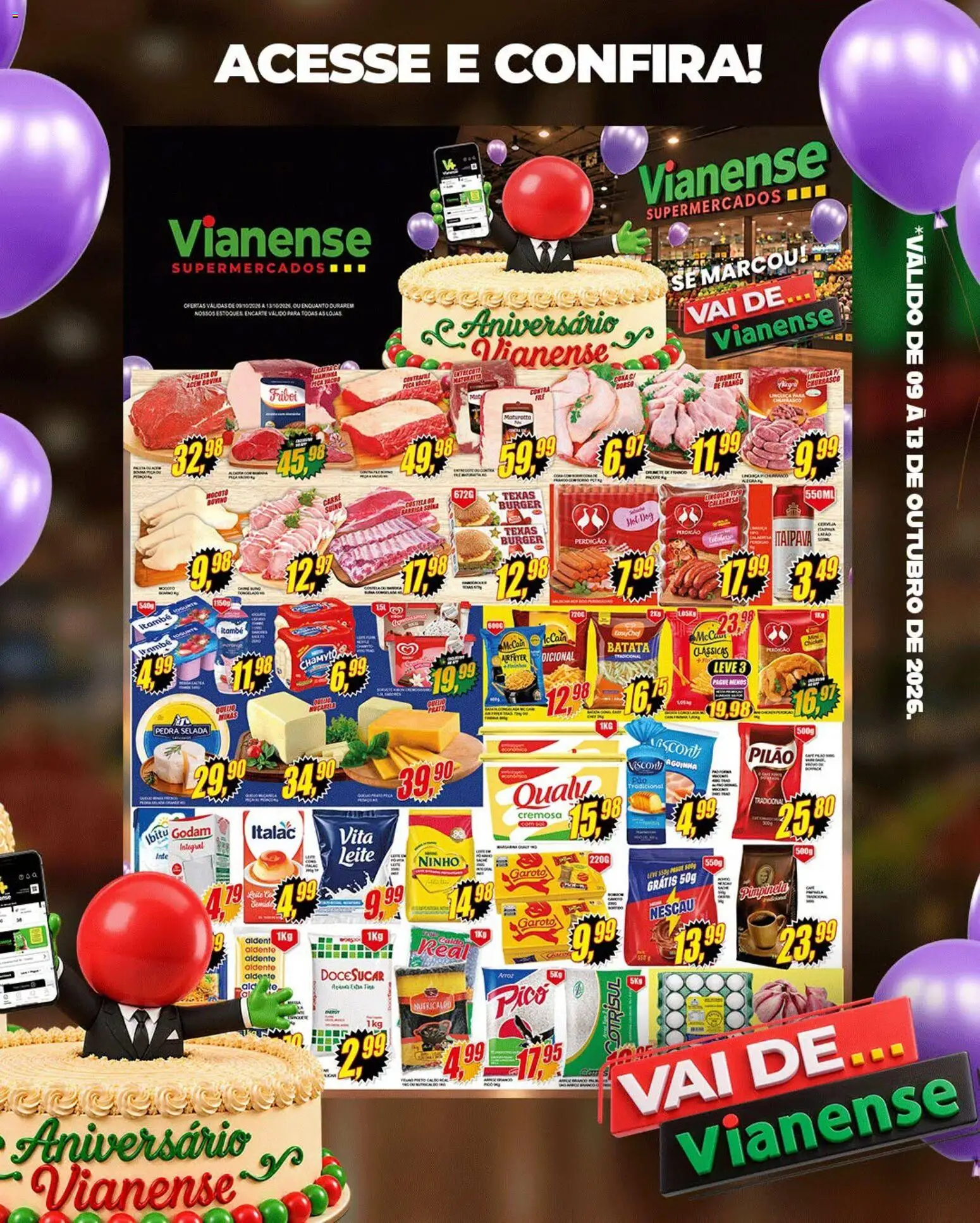Pré-Visualização do folheto "Vianense ofertas" da loja Vianense válido a partir de 09/10/2026