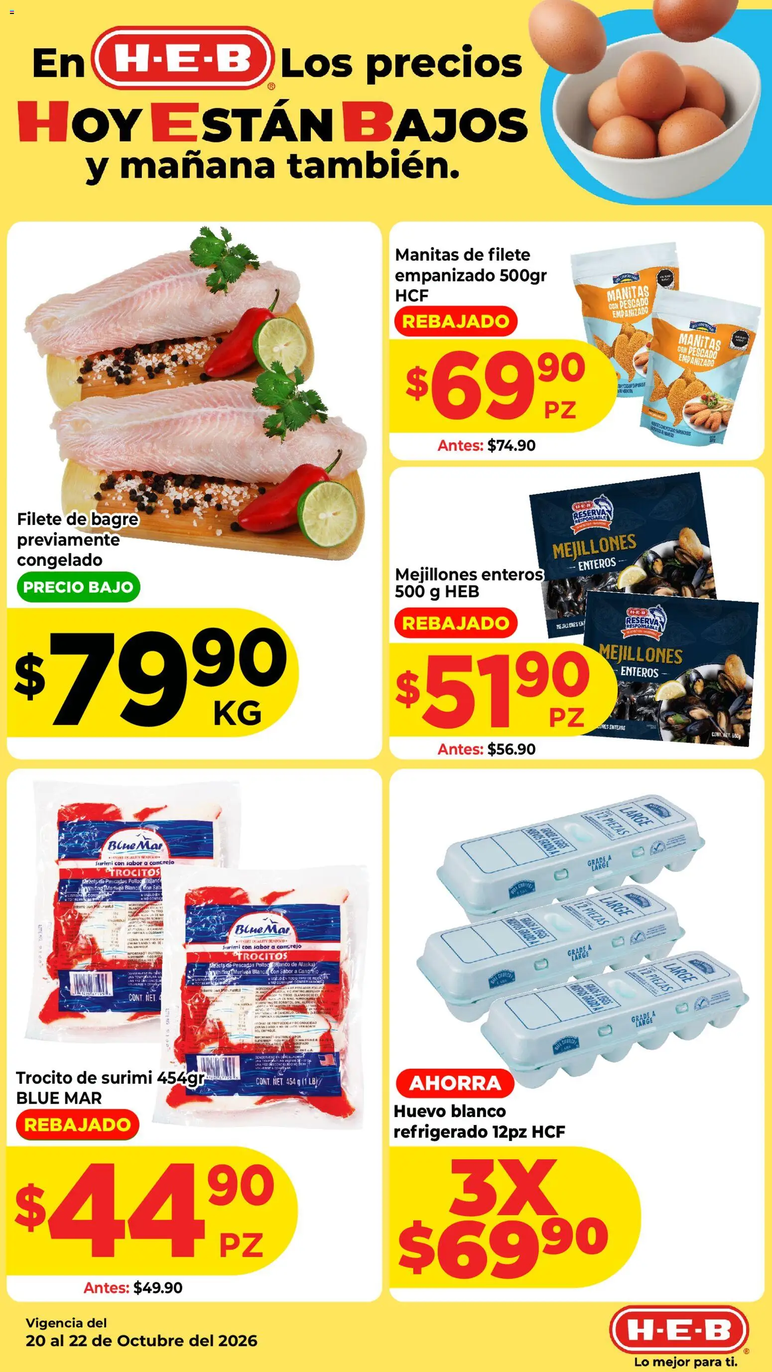 Vista previa las ofertas de la tienda H-E-B - H-E-B folleto desde el 20/10/2026 