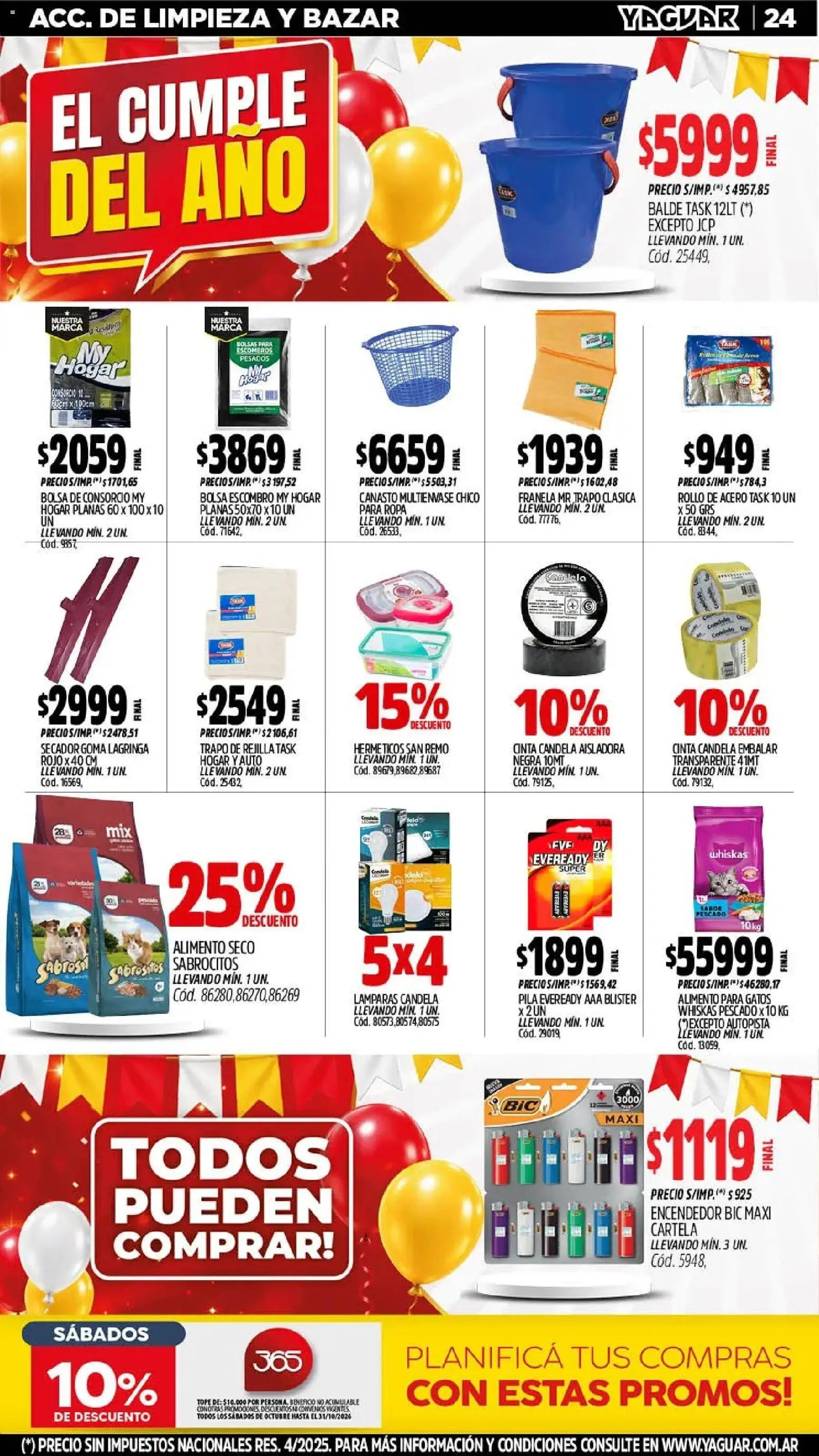 Vista previa del folleto de la tienda Yaguar válido desde el 05/10/2026 