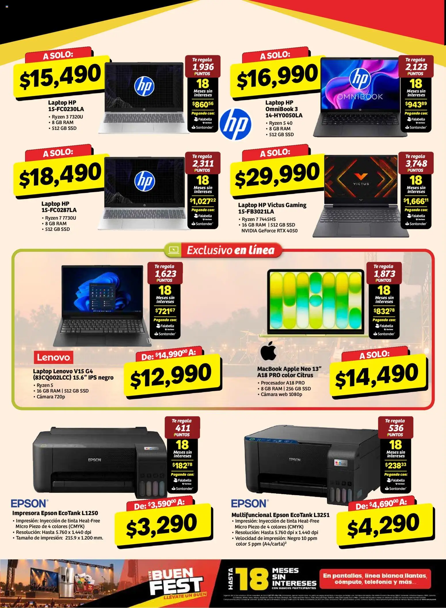 Vista previa las ofertas de la tienda Soriana - Soriana Buen Fest desde el 30/10/2026 