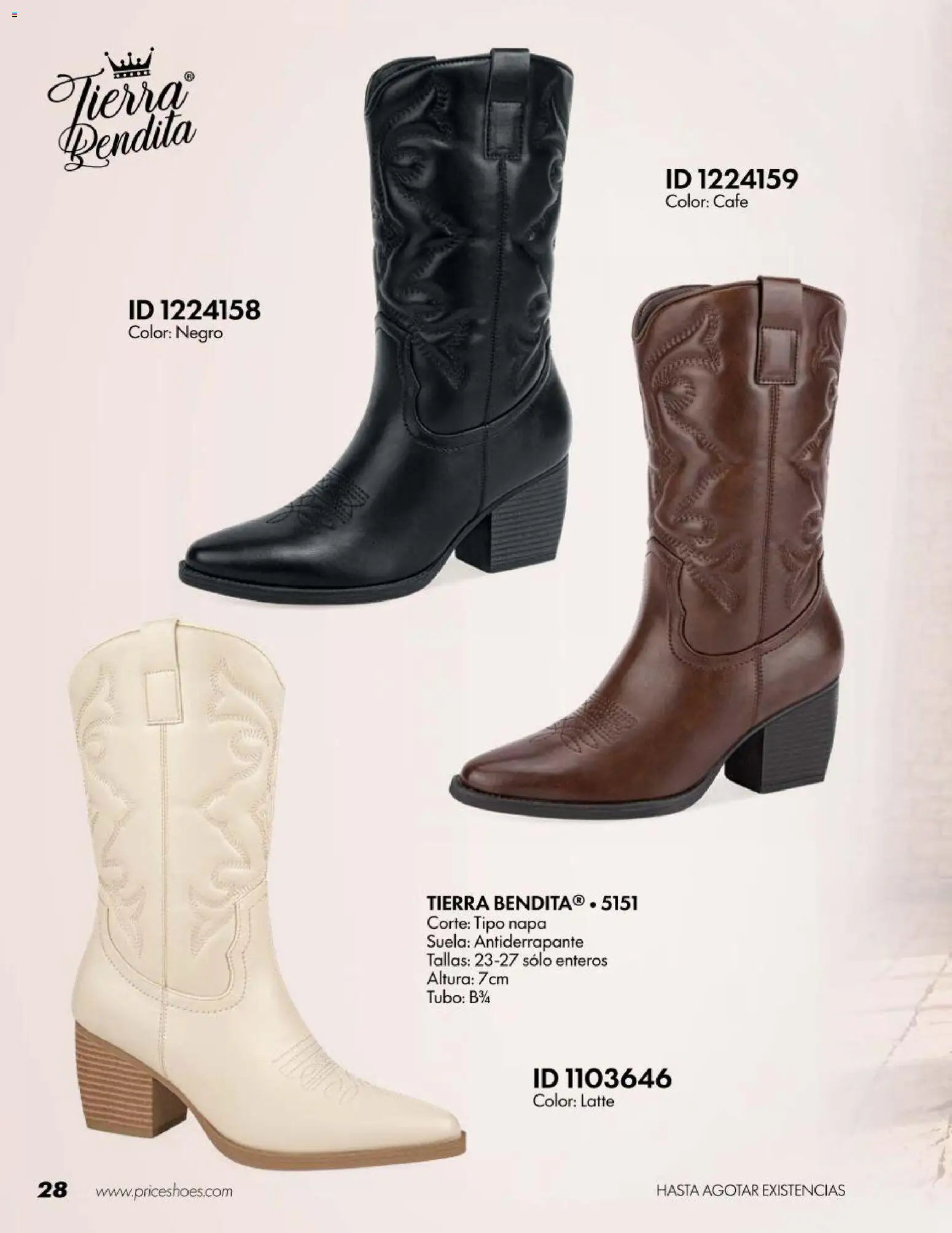 Vista previa las ofertas de la tienda Price Shoes - Price Shoes catálogo Botas desde el 18/07/2026 