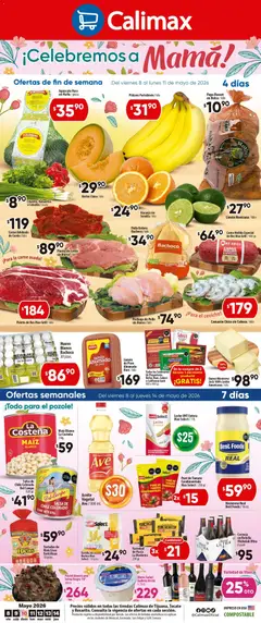 Vista previa las ofertas de la tienda Calimax - Calimax folleto desde el 08/05/2026 
