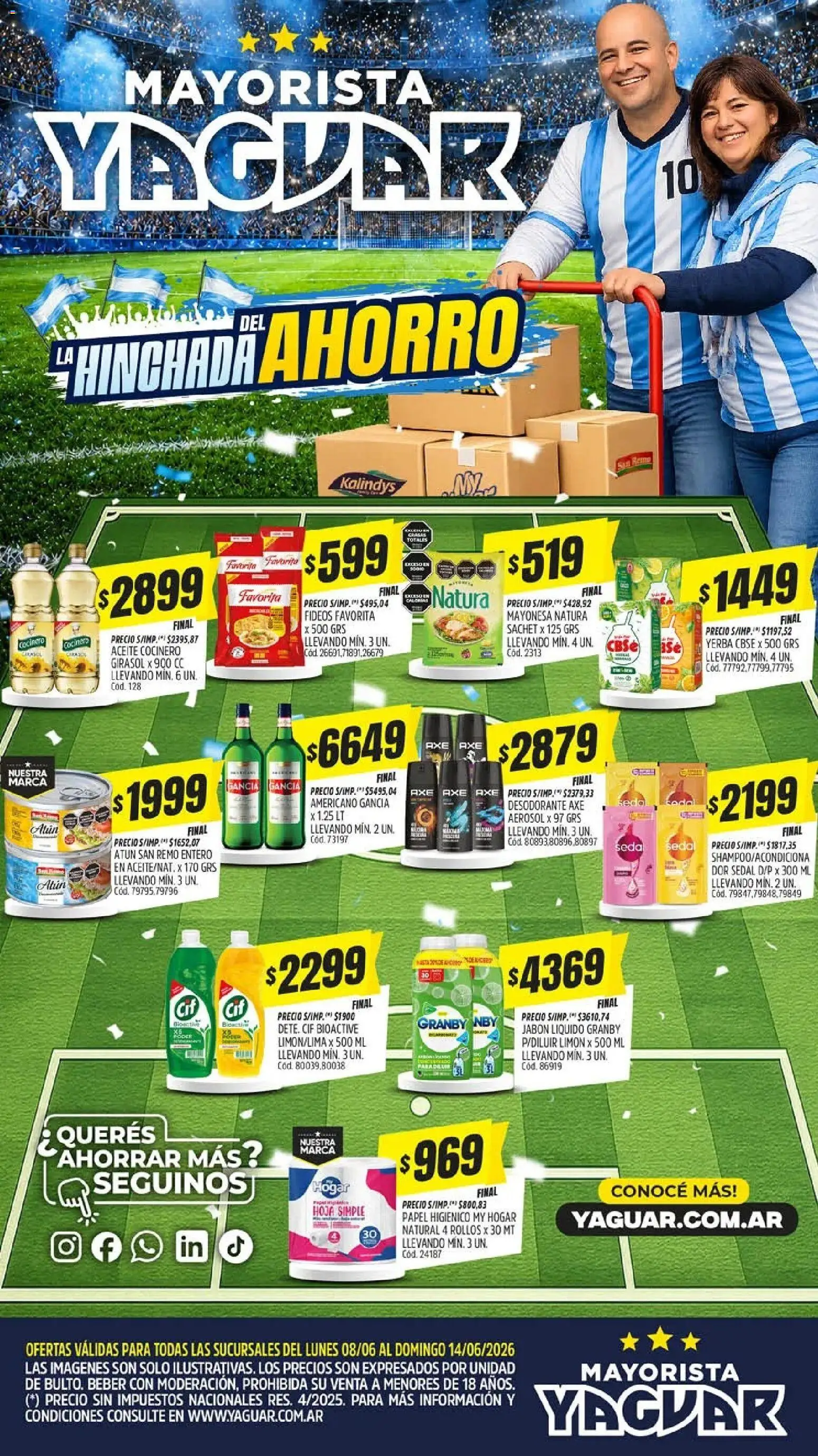 Vista previa del folleto de la tienda Yaguar válido desde el 08/06/2026 