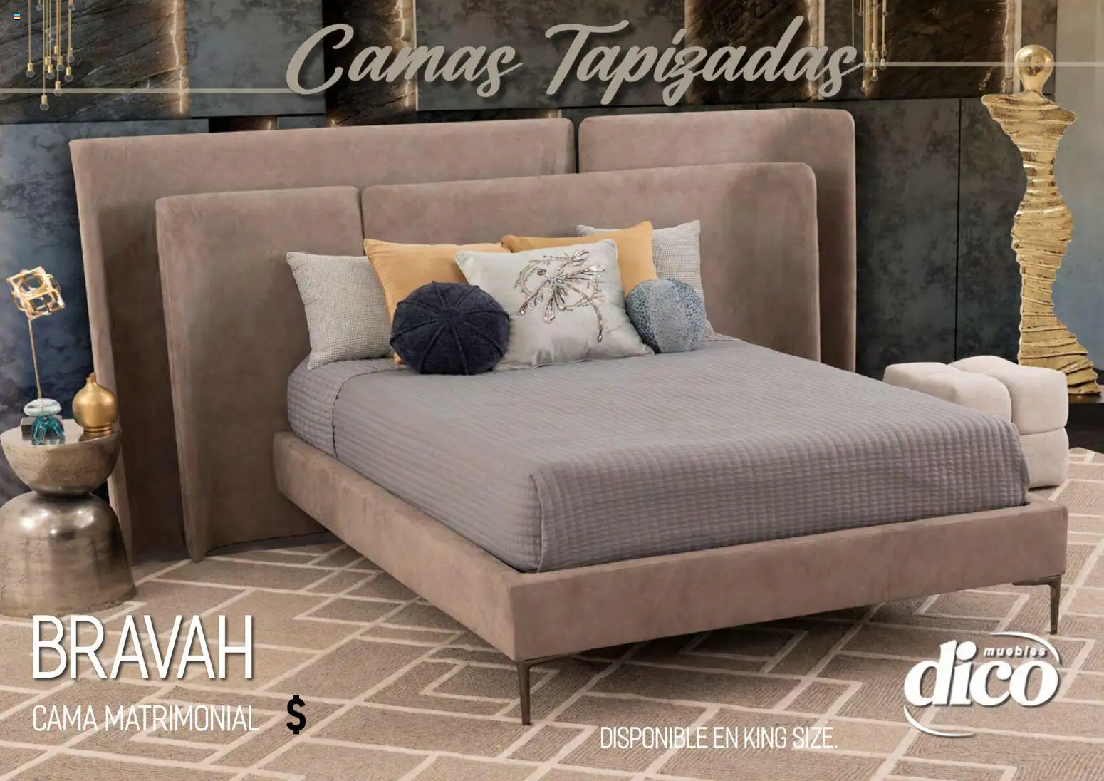 Vista previa las ofertas de la tienda Muebles Dico - Muebles Dico catálogo Camas tapizadas desde el 01/04/2026 