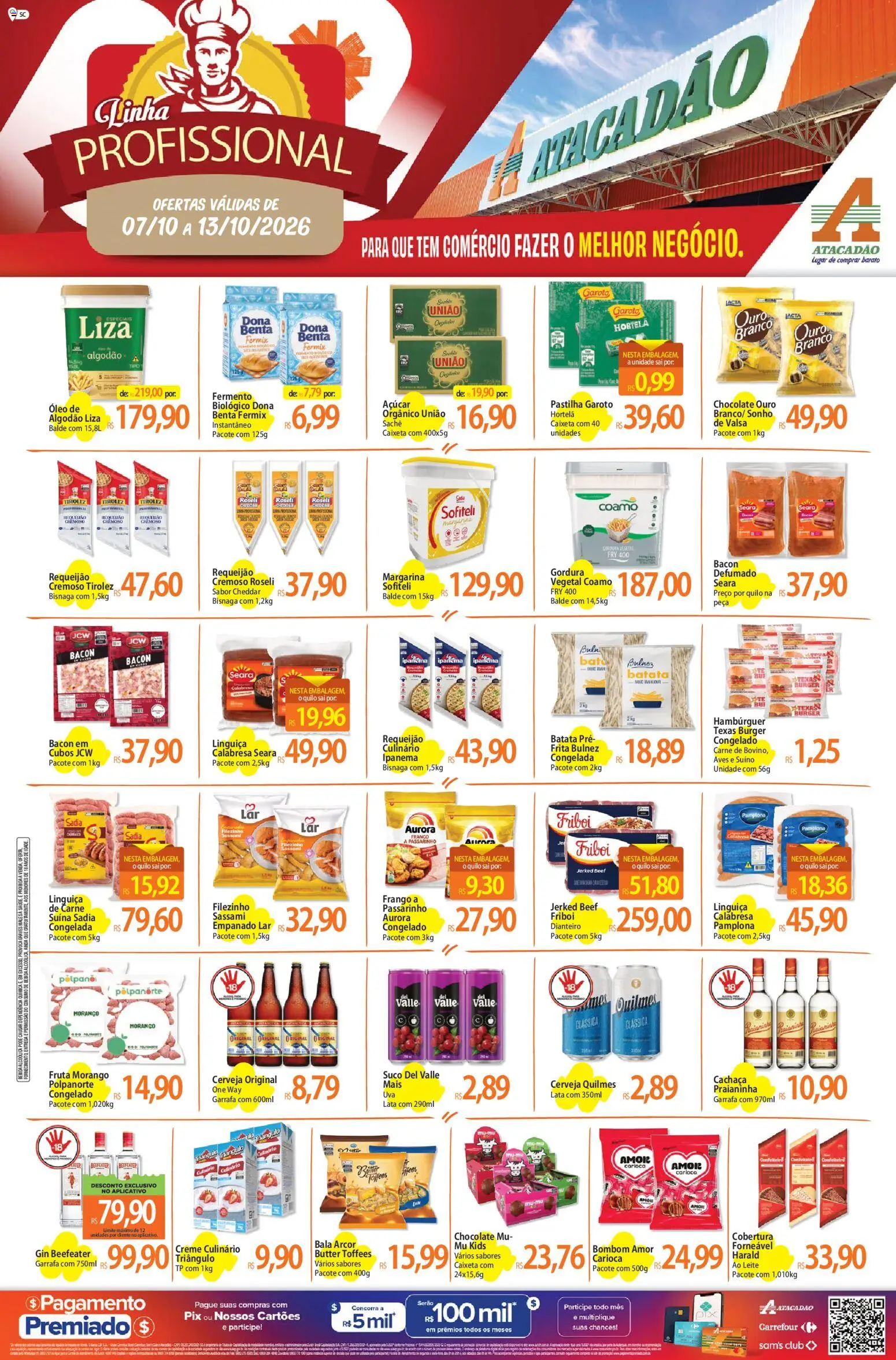 Pré-Visualização do folheto "Atacadão ofertas - SC" da loja Atacadão válido a partir de 07/10/2026