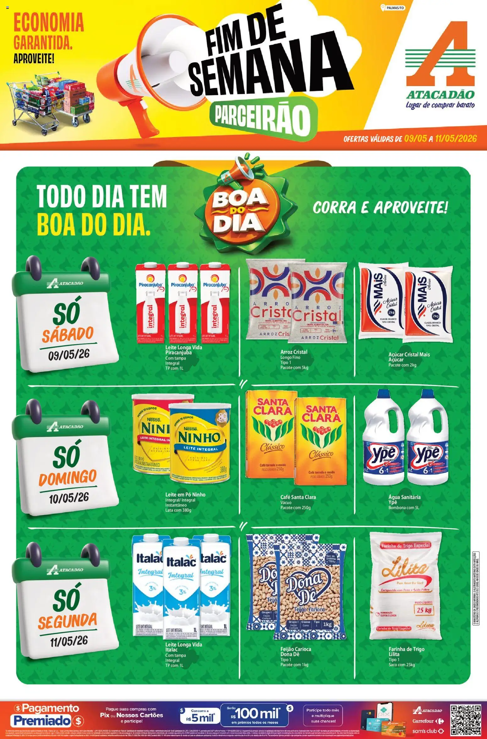 Pré-Visualização do folheto "Atacadão ofertas - TO" da loja Atacadão válido a partir de 09/05/2026